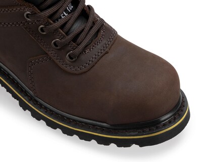 Foto 6 | Botas de Trabajo CAT de Piel para Hombre Certificada