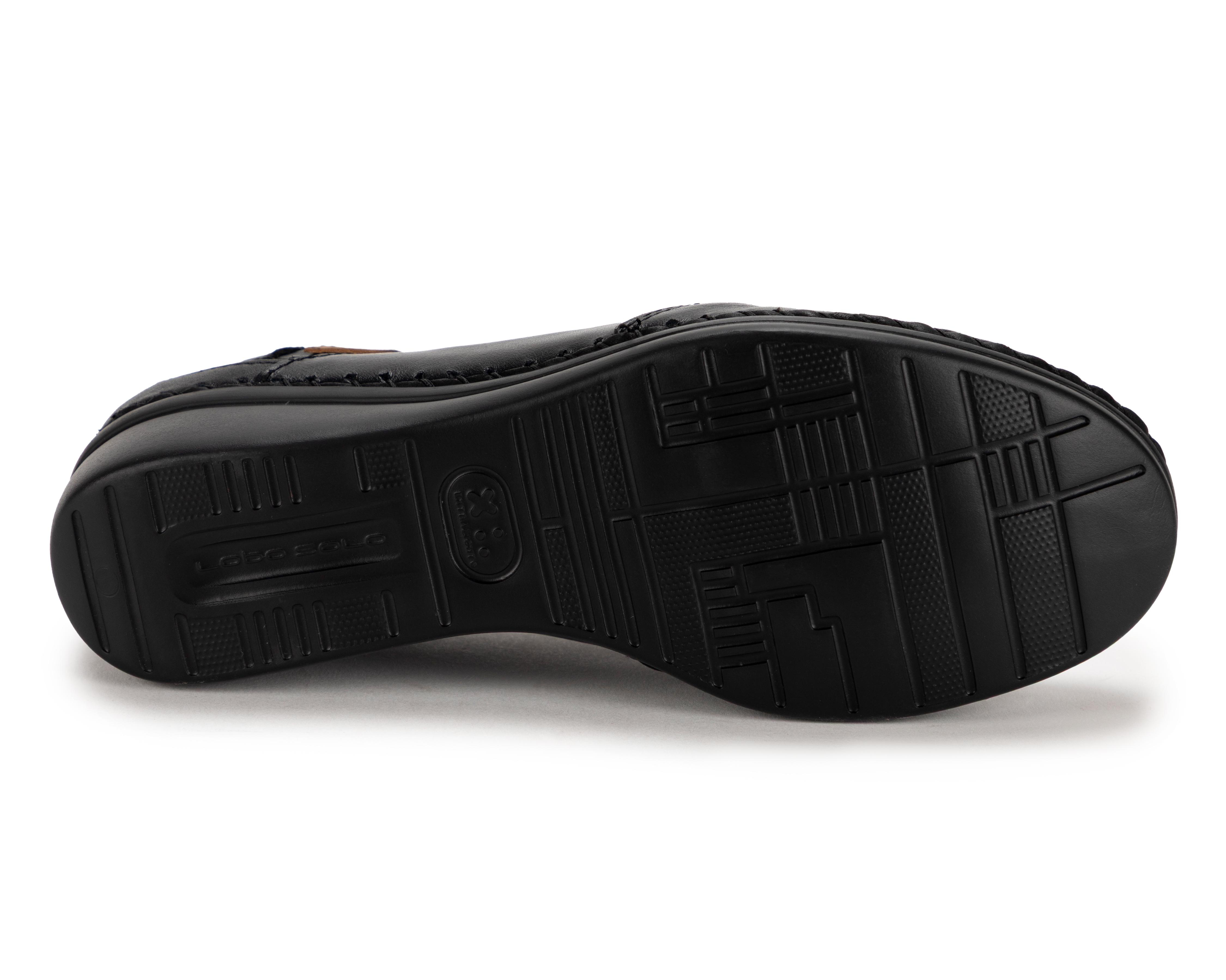 Foto 5 pulgar | Zapatos Confort Lobo Solo de Piel para Mujer