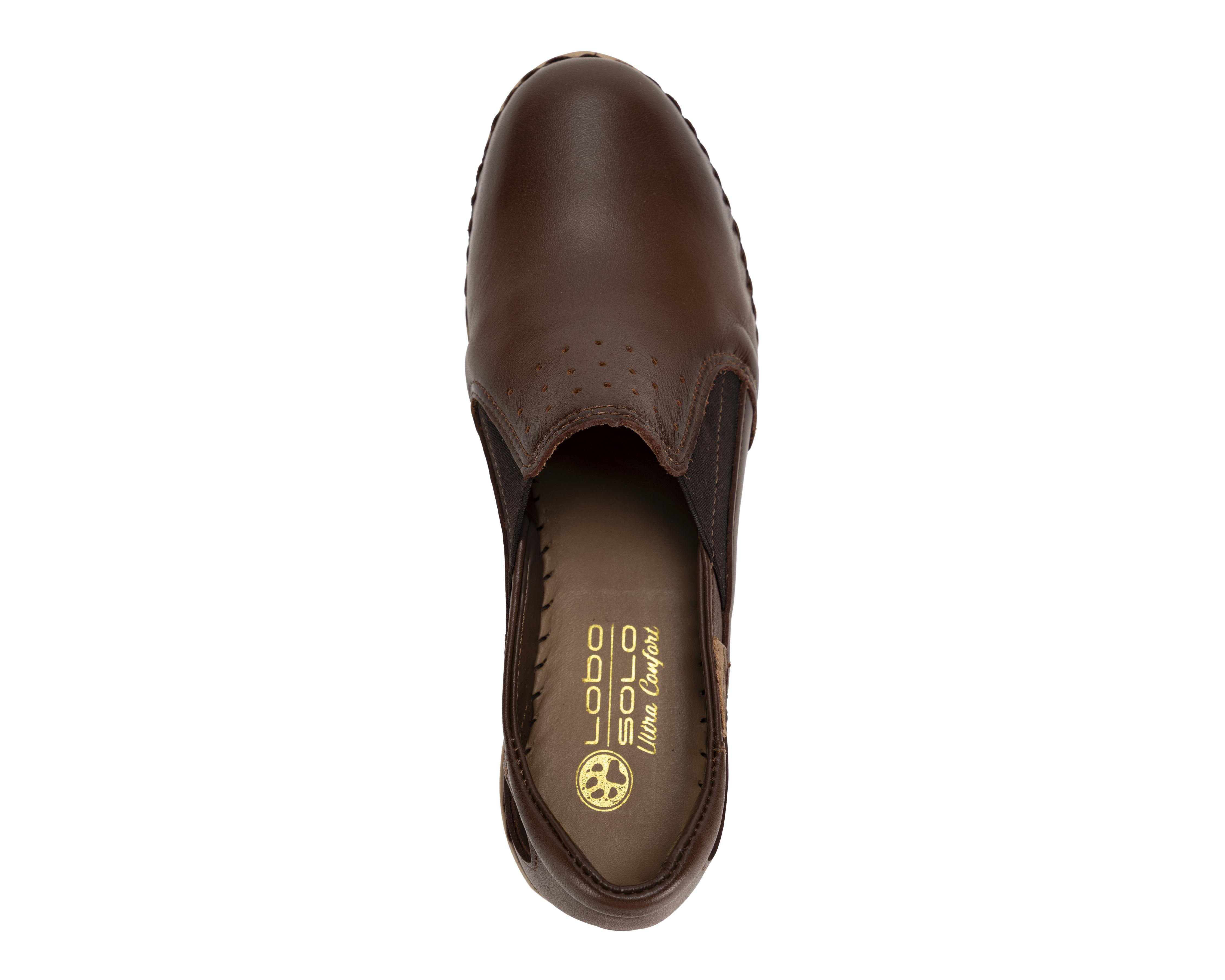 Foto 6 pulgar | Zapatos Confort Lobo Solo de Piel para Mujer
