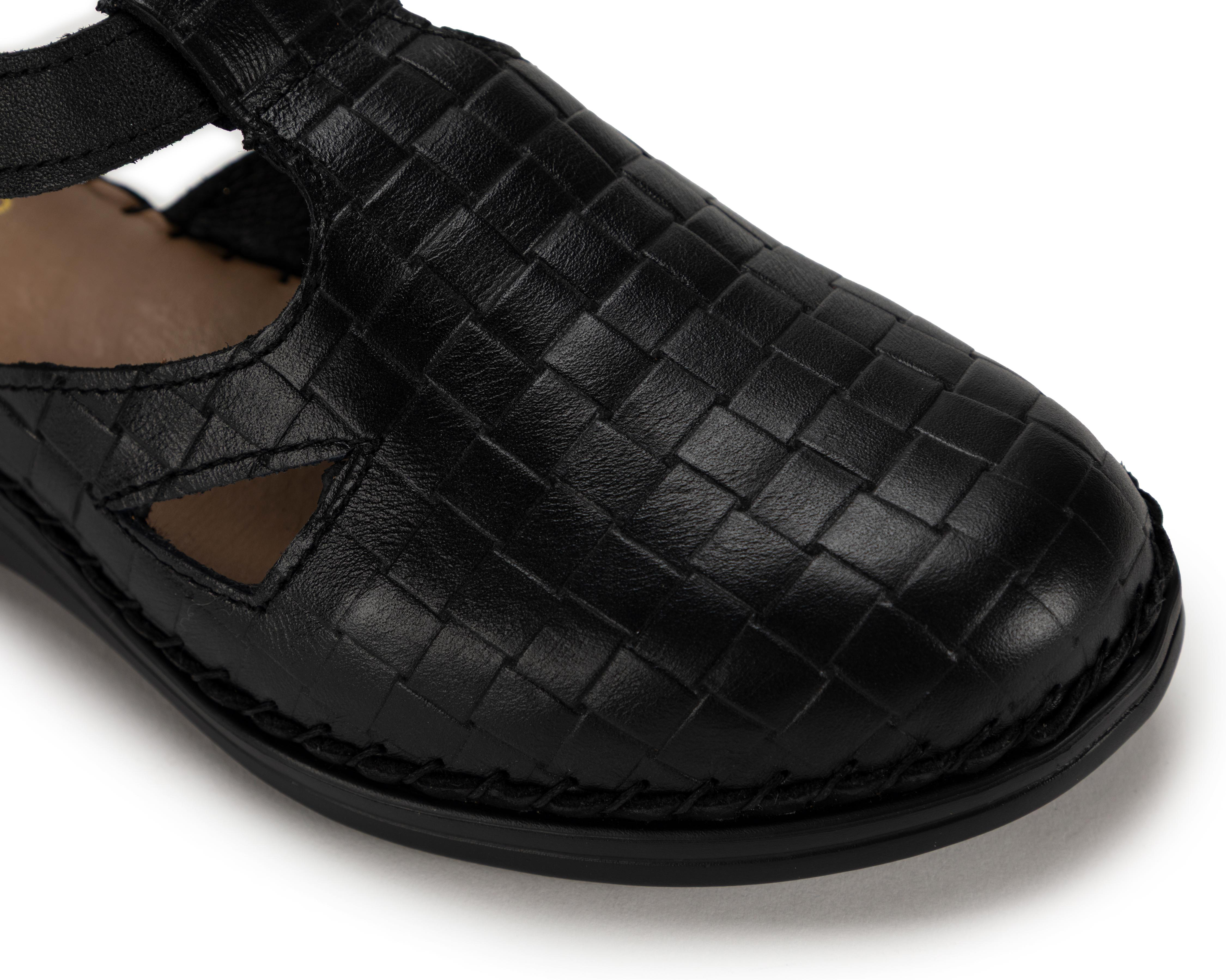 Foto 7 pulgar | Zapatos Confort Lobo Solo de Piel para Mujer