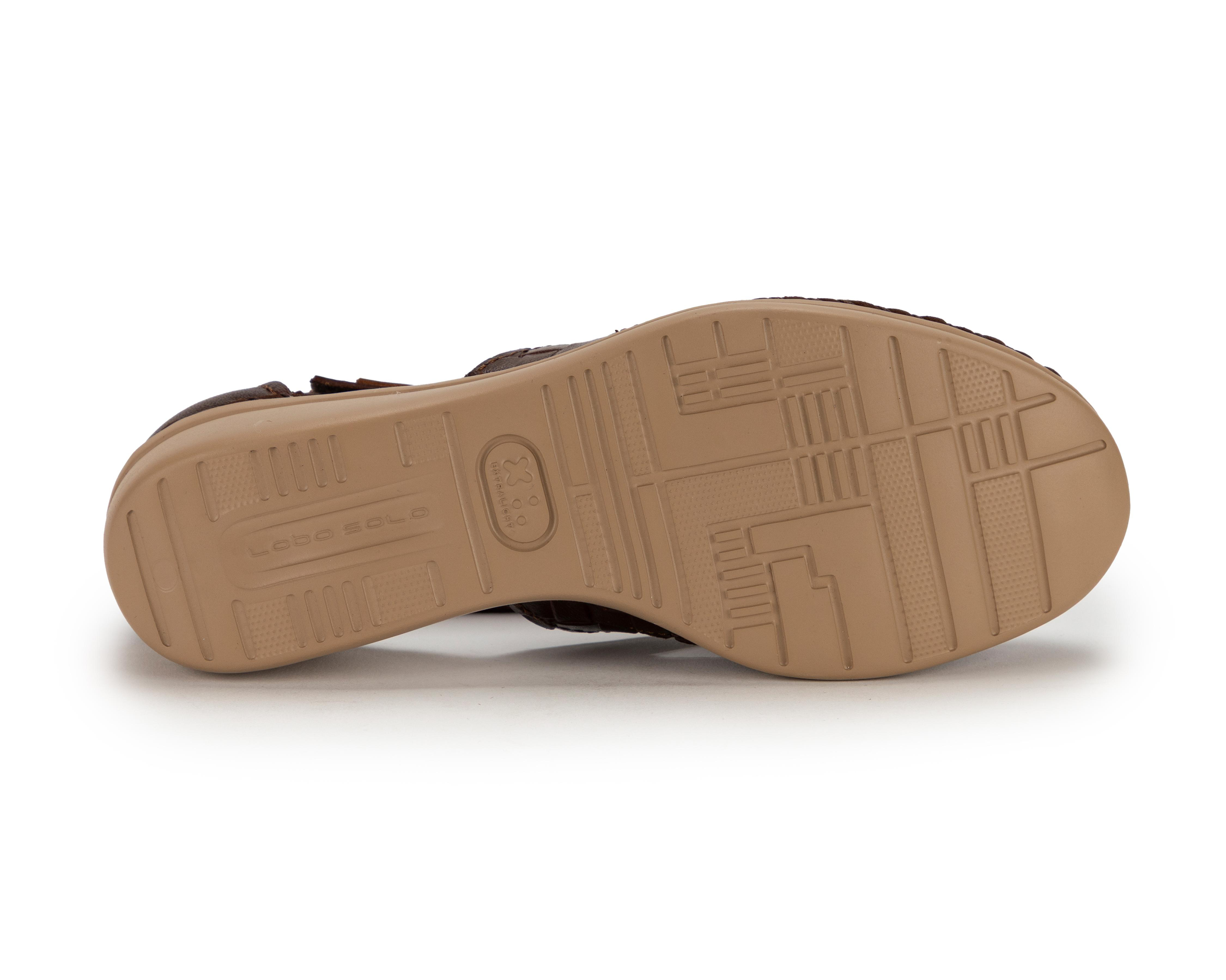 Foto 5 pulgar | Zapatos Confort Lobo Solo de Piel para Mujer