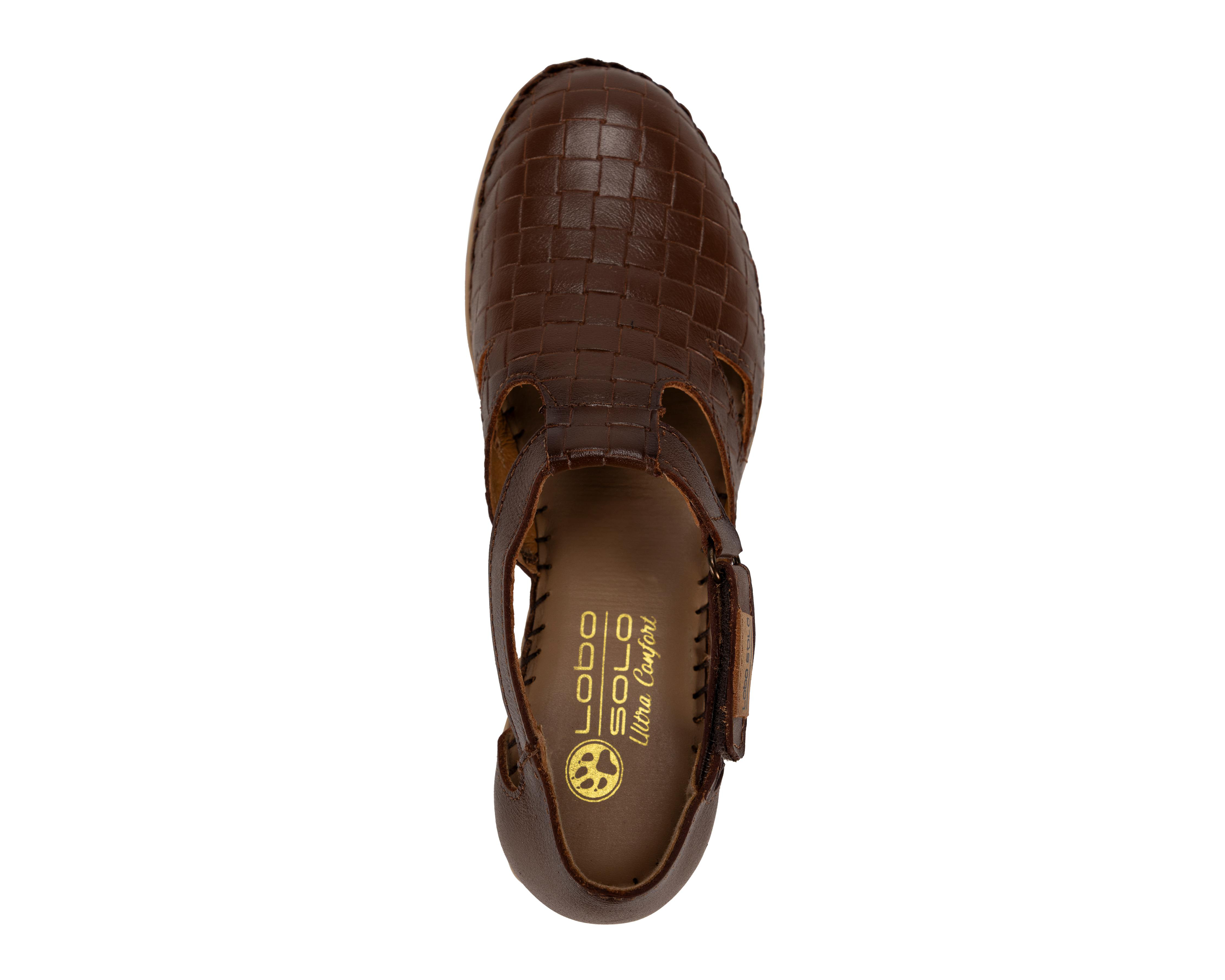 Foto 5 | Zapatos Confort Lobo Solo de Piel para Mujer