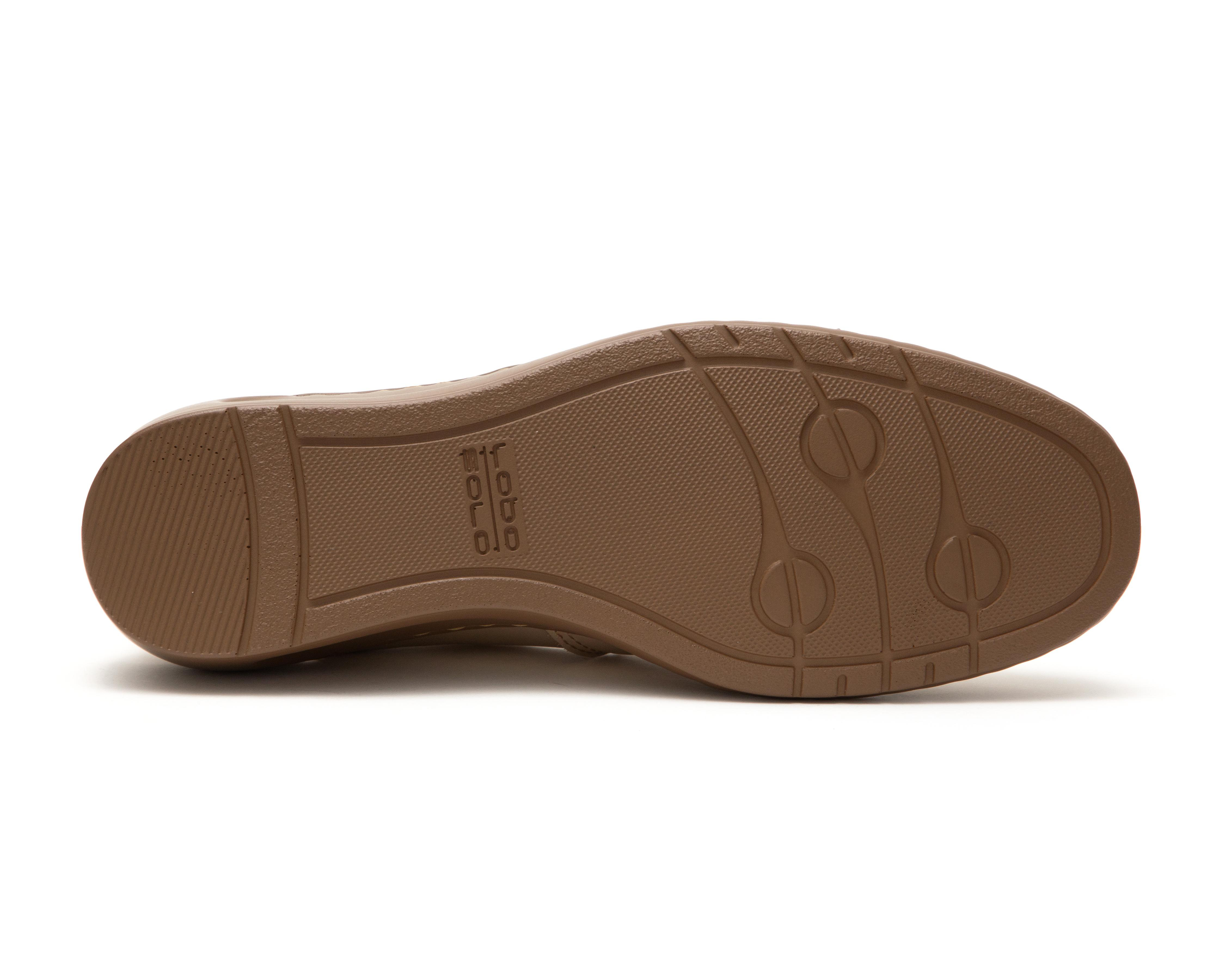 Foto 5 pulgar | Zapatos Confort Lobo Solo de Piel para Mujer