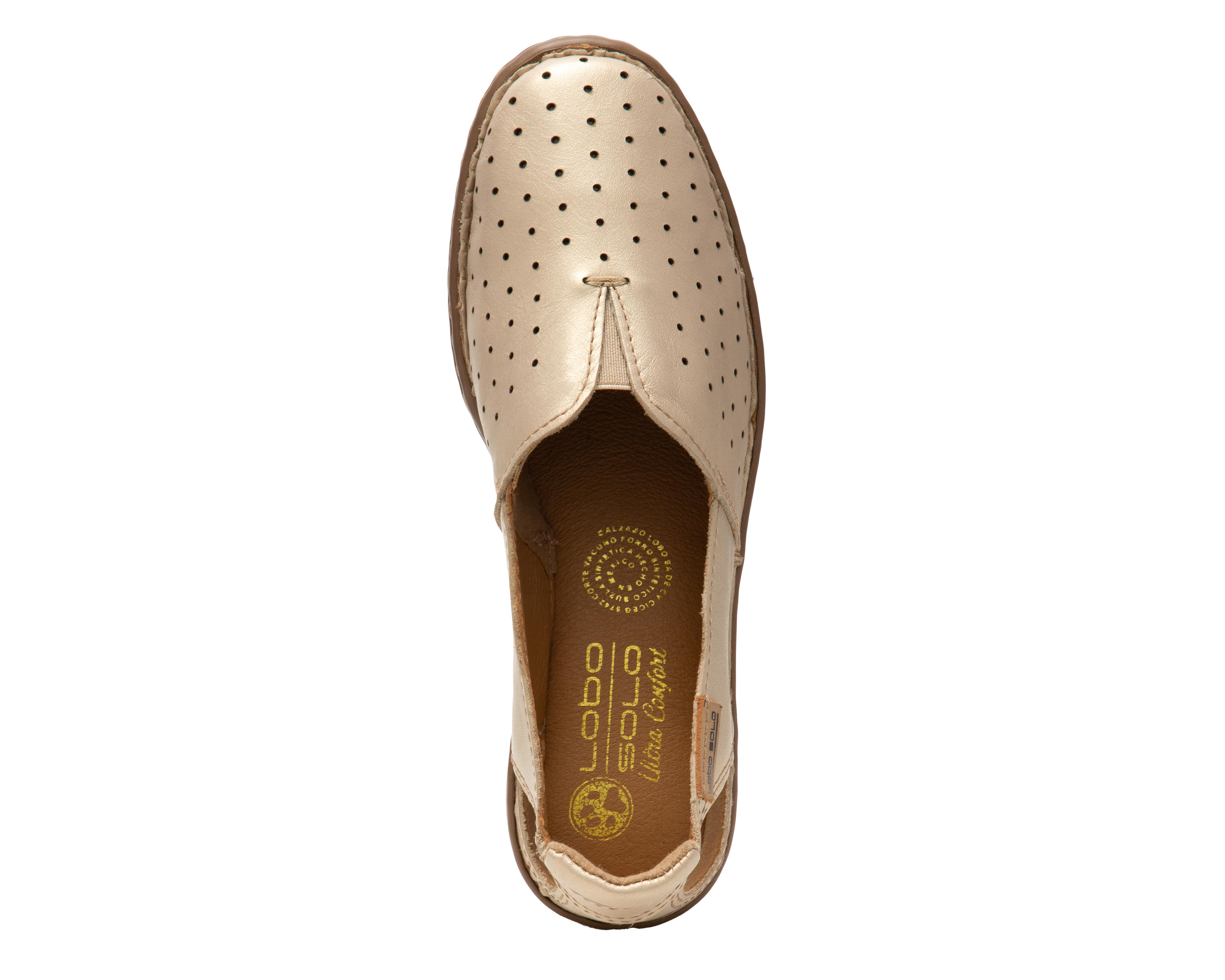 Foto 6 pulgar | Zapatos Confort Lobo Solo de Piel para Mujer