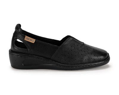 Foto 2 | Zapatos Confort Lobo Solo de Piel para Mujer