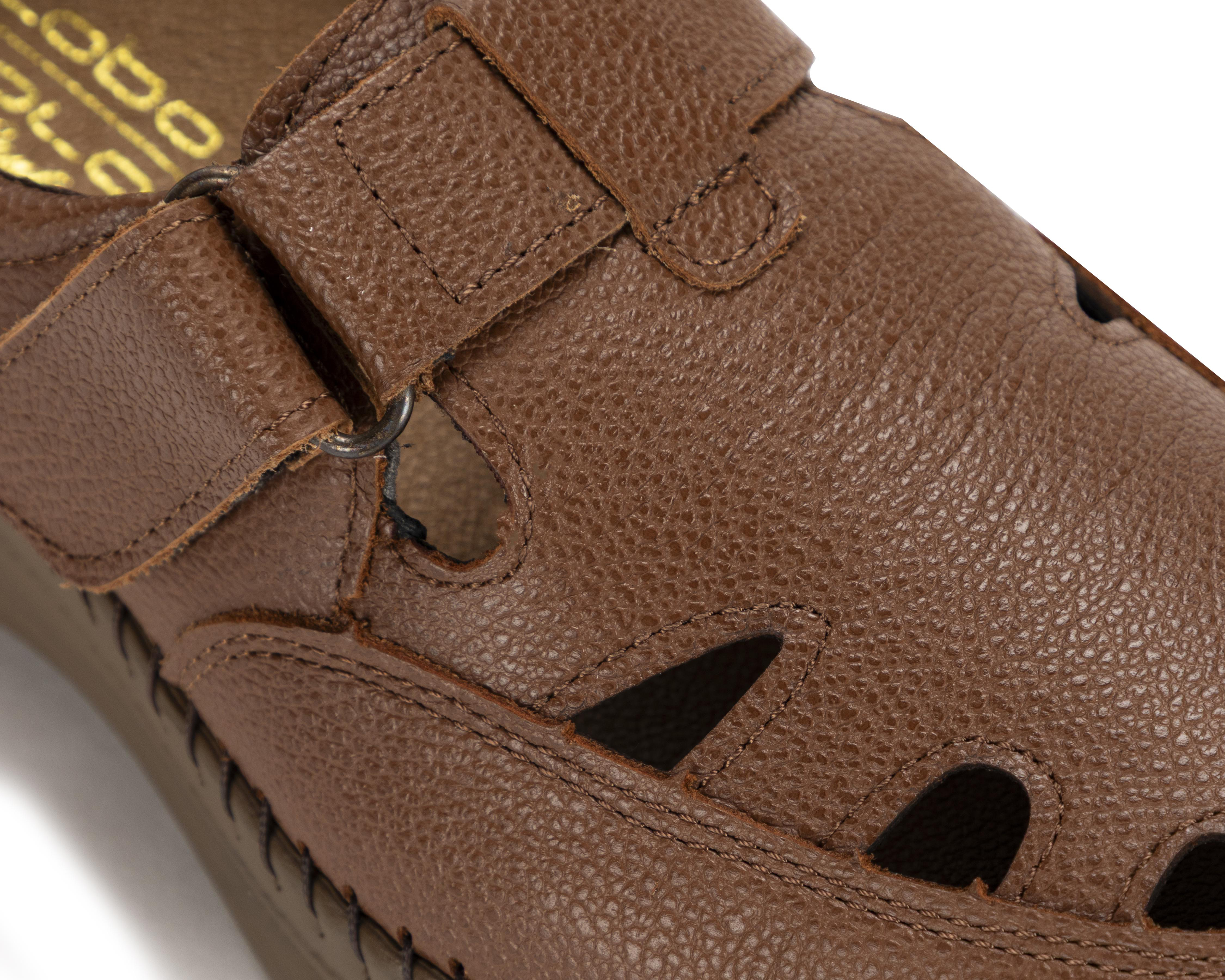 Foto 6 | Zapatos Confort Lobo Solo de Piel para Mujer