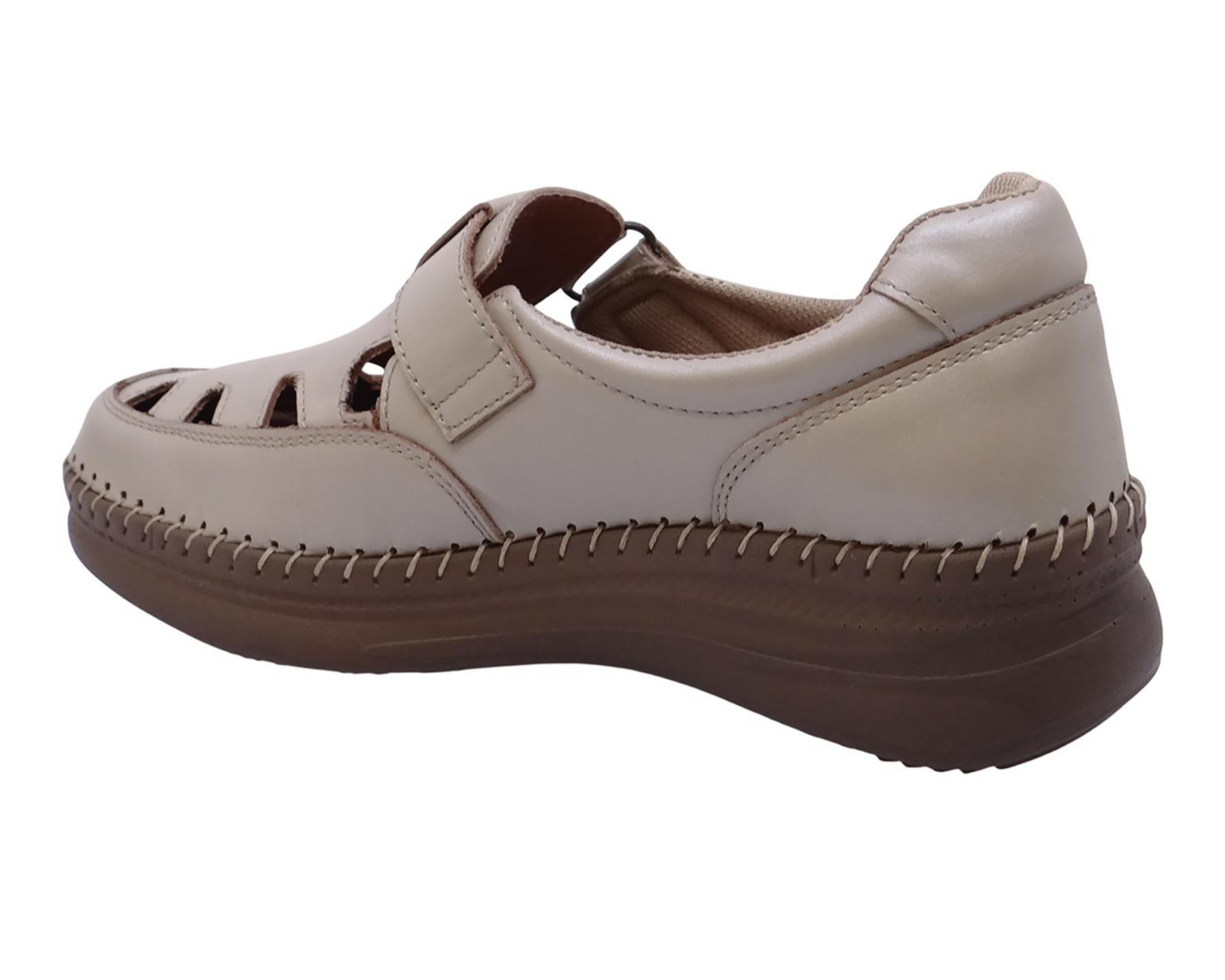 Foto 4 pulgar | Zapatos Confort Lobo Solo de Piel para Mujer