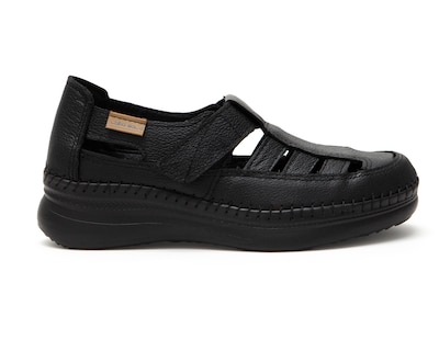 Foto 2 | Zapatos Confort Lobo Solo de Piel para Mujer