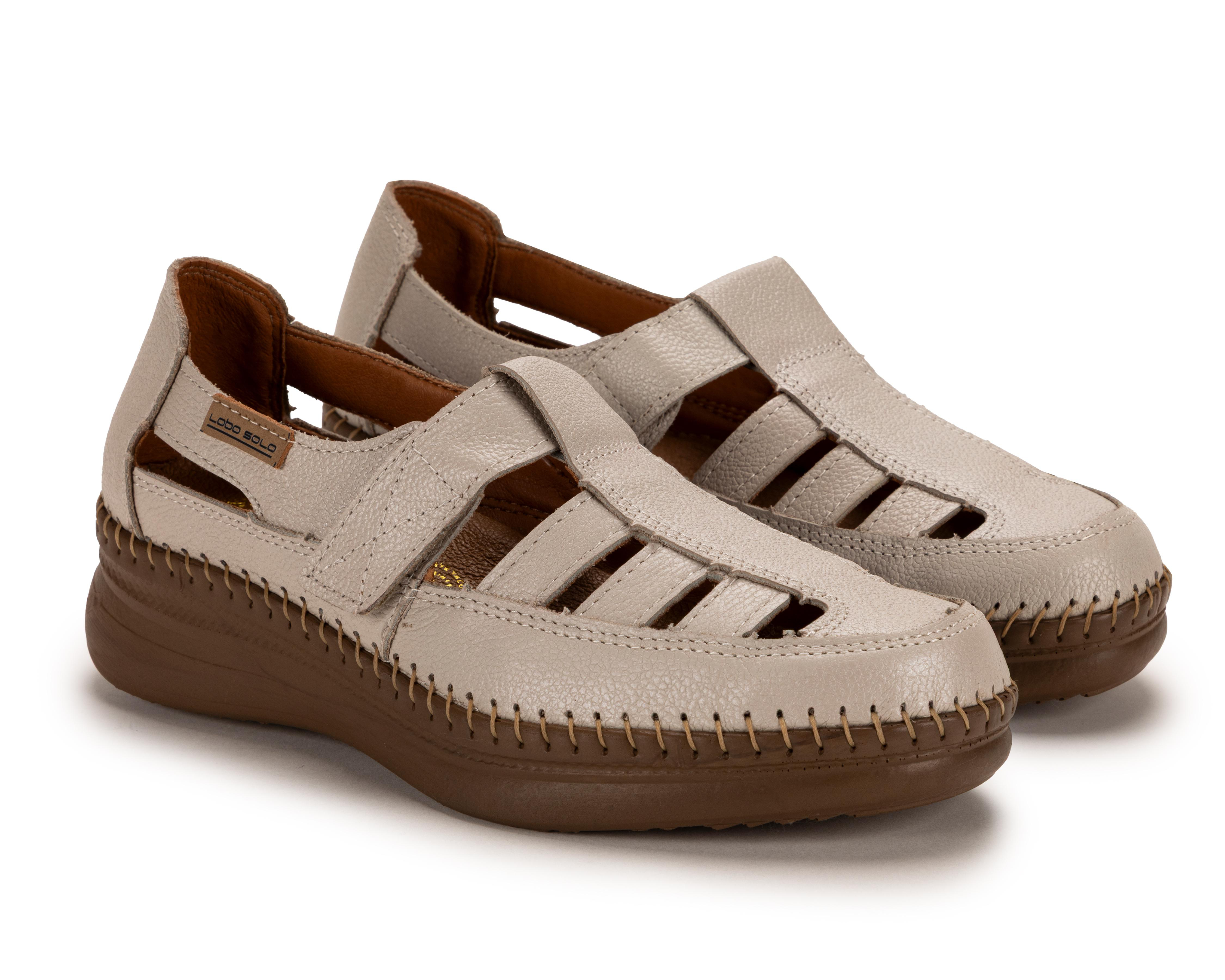 Foto 2 pulgar | Zapatos Casuales Lobo Solo de Piel para Mujer