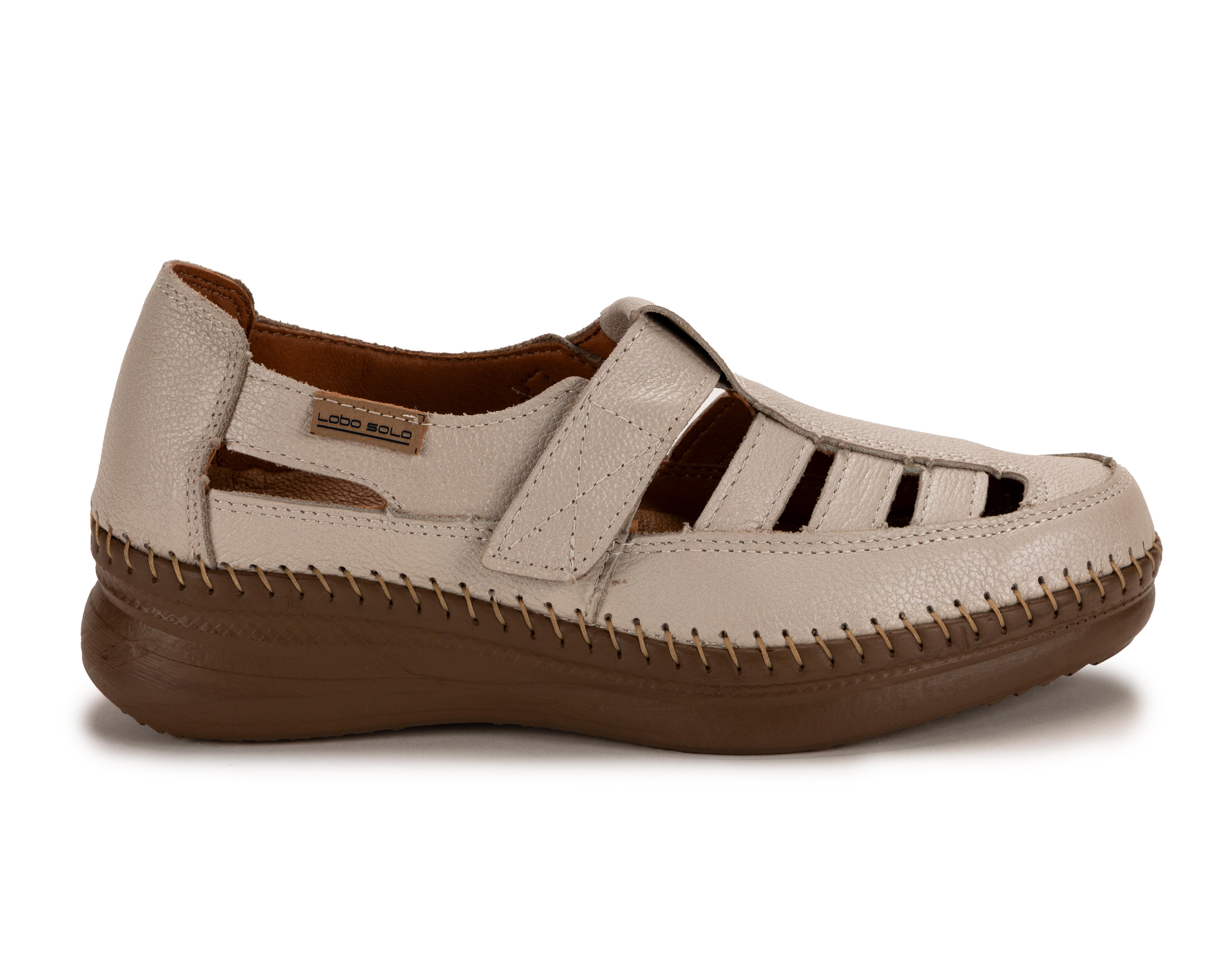 Foto 3 pulgar | Zapatos Casuales Lobo Solo de Piel para Mujer