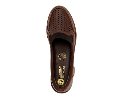 Foto 5 | Zapatos Confort Lobo Solo de Piel para Mujer