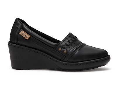Foto 2 | Zapatos Confort Lobo Solo de Piel para Mujer