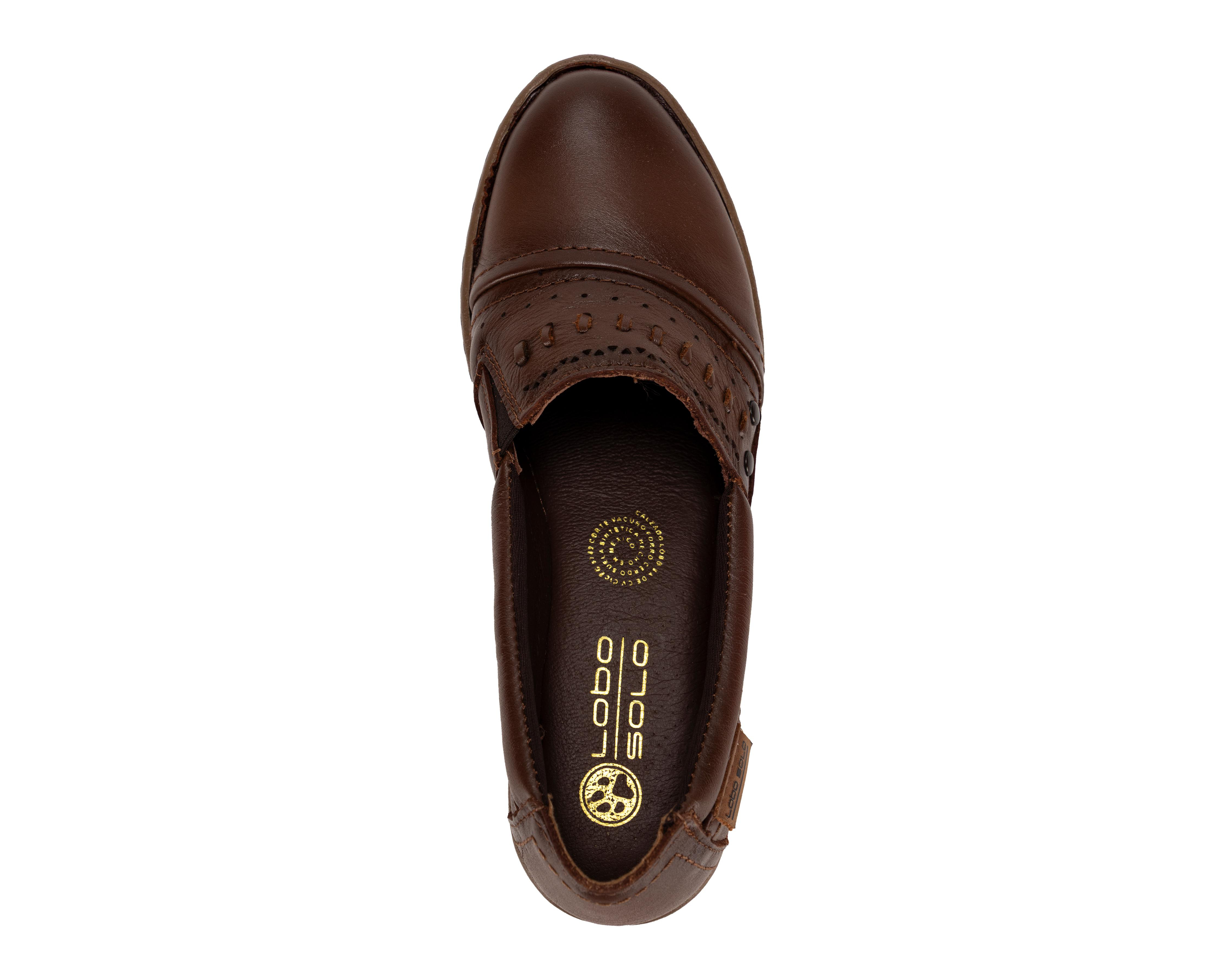 Foto 6 pulgar | Zapatos Confort Lobo Solo de Piel para Mujer