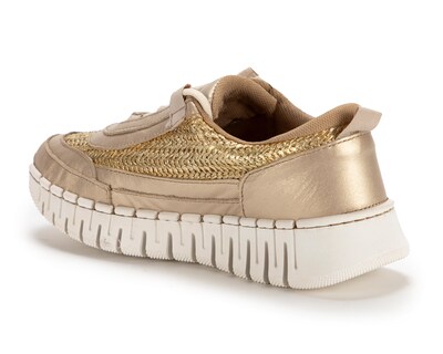 Foto 3 | Tenis Confort Lobo Solo de Piel para Mujer