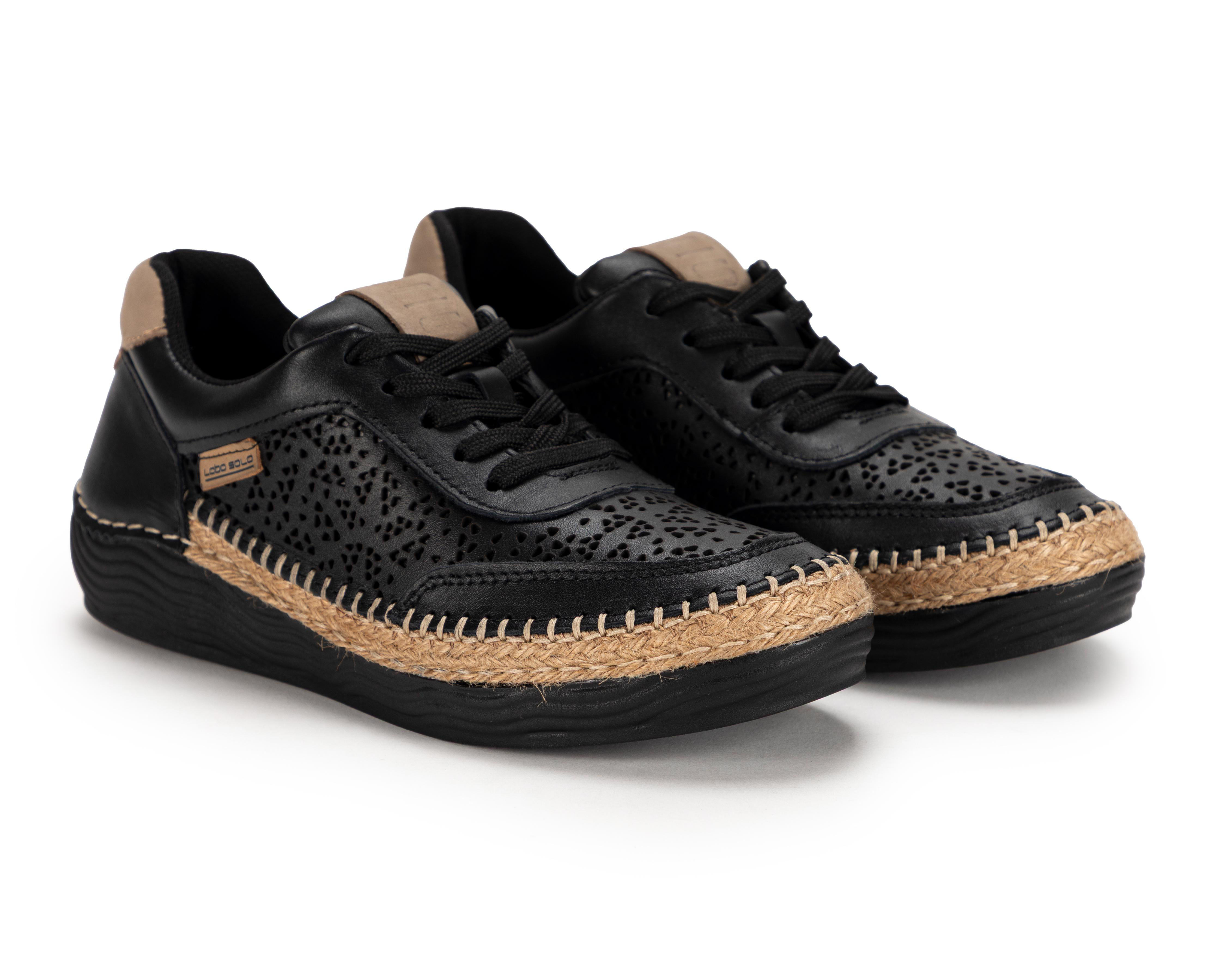 Foto 1 | Tenis Casuales Lobo Solo de Piel para Hombre