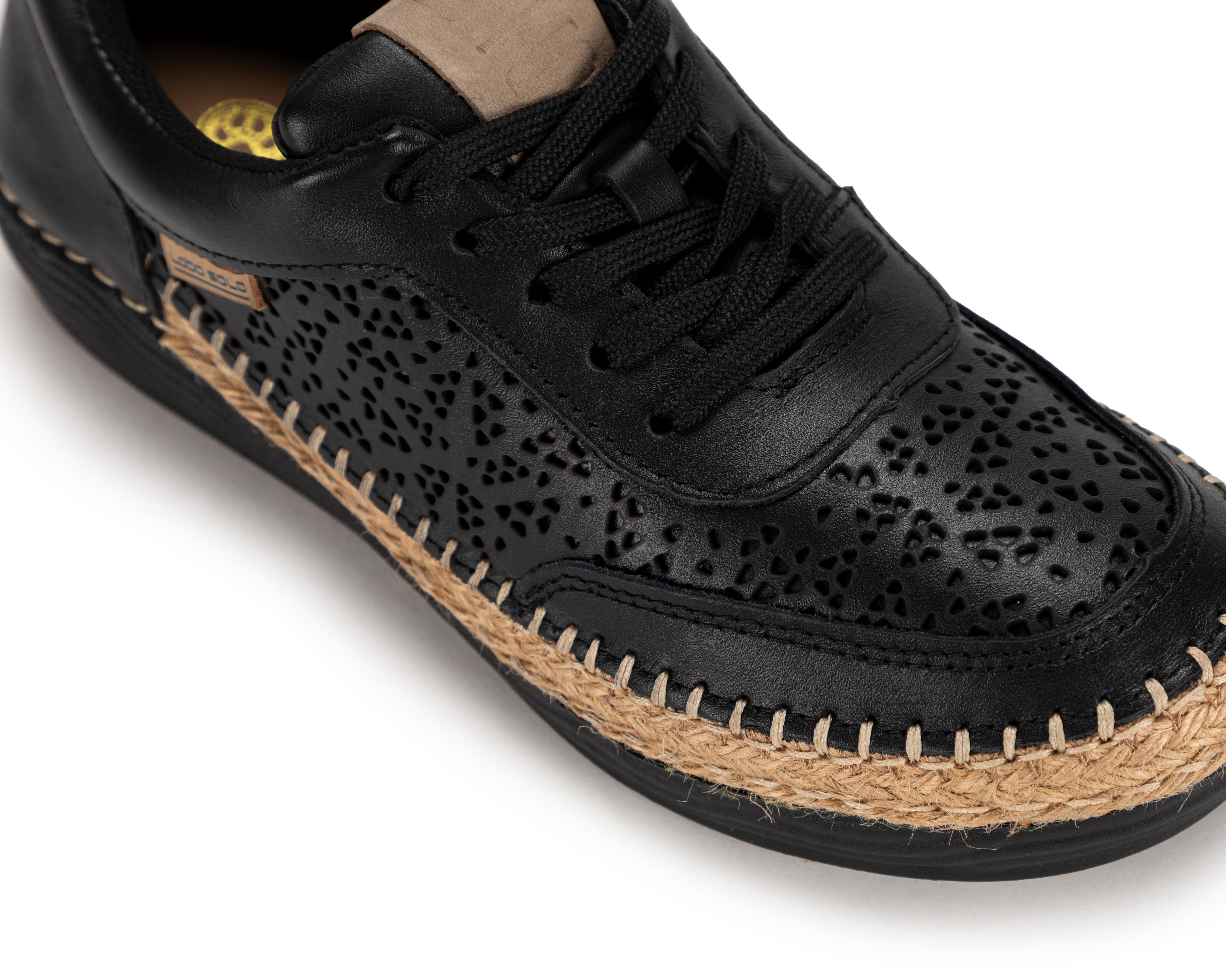 Foto 7 pulgar | Tenis Casuales Lobo Solo de Piel para Hombre