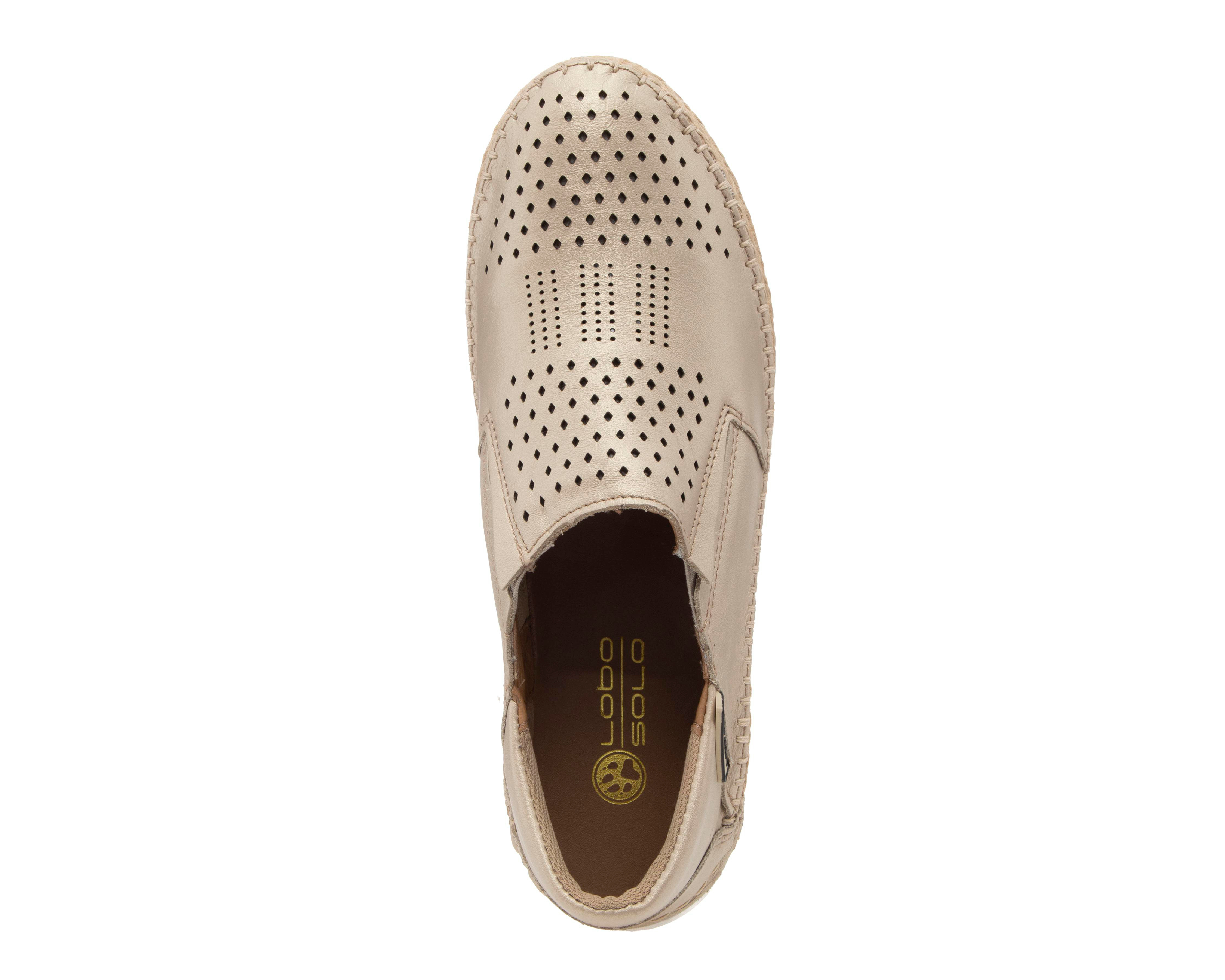 Foto 5 | Tenis Confort Lobo Solo de Piel para Mujer