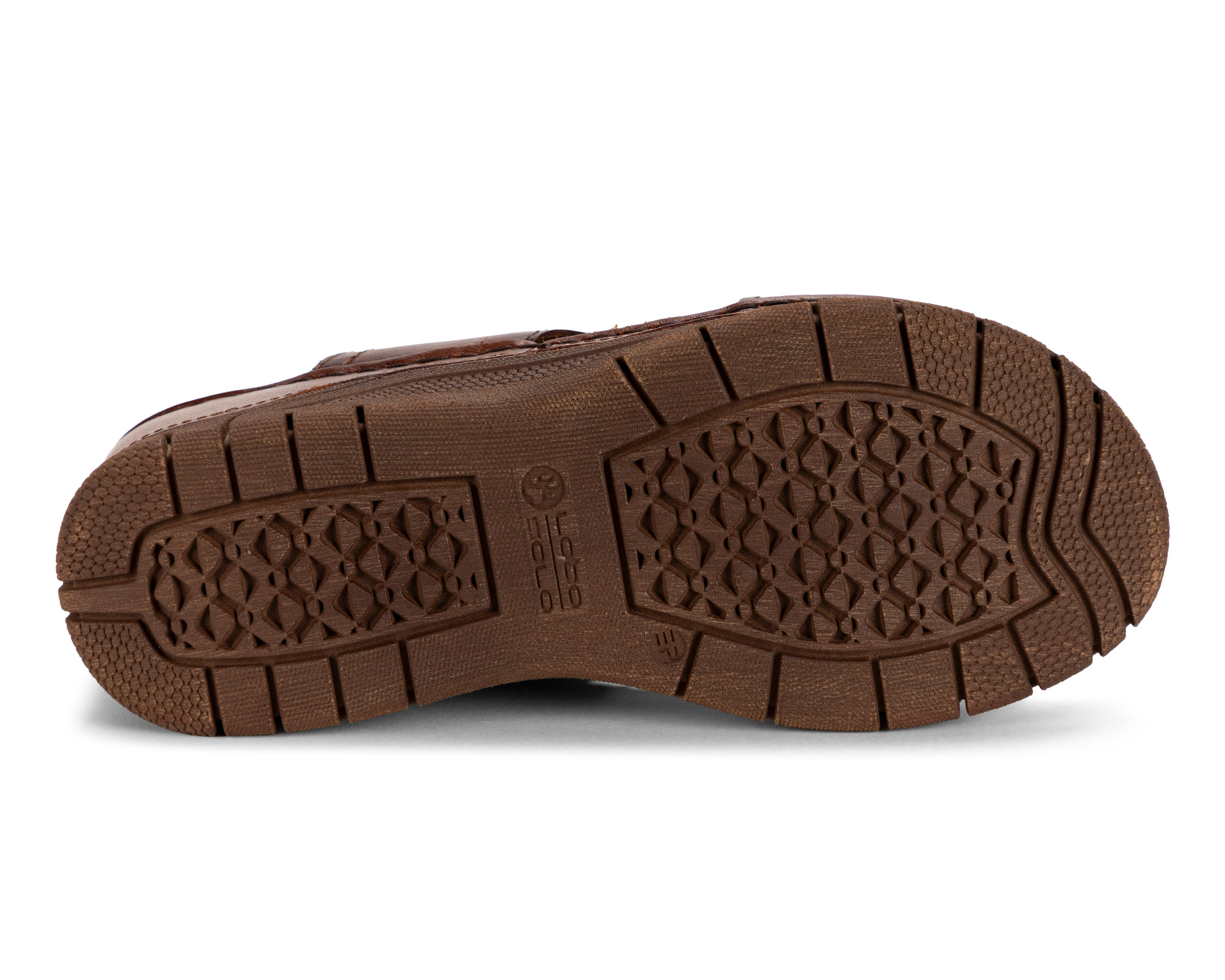 Foto 5 pulgar | Sandalias Confort Lobo Solo de Piel para Mujer