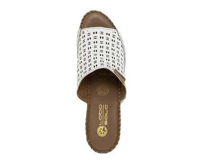 Foto 5 | Sandalias Confort Lobo Solo de Piel para Mujer