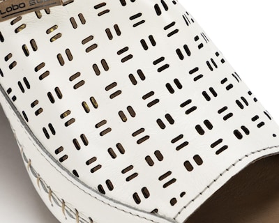 Foto 6 | Sandalias Confort Lobo Solo de Piel para Mujer