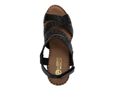 Foto 5 | Sandalias Confort Lobo Solo de Piel para Mujer