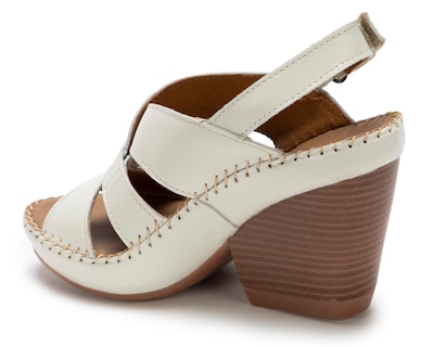 Foto 3 | Sandalias Confort Lobo Solo de Piel para Mujer