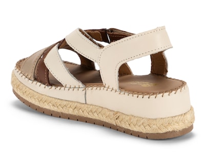 Foto 3 | Sandalias Confort Lobo Solo de Piel para Mujer