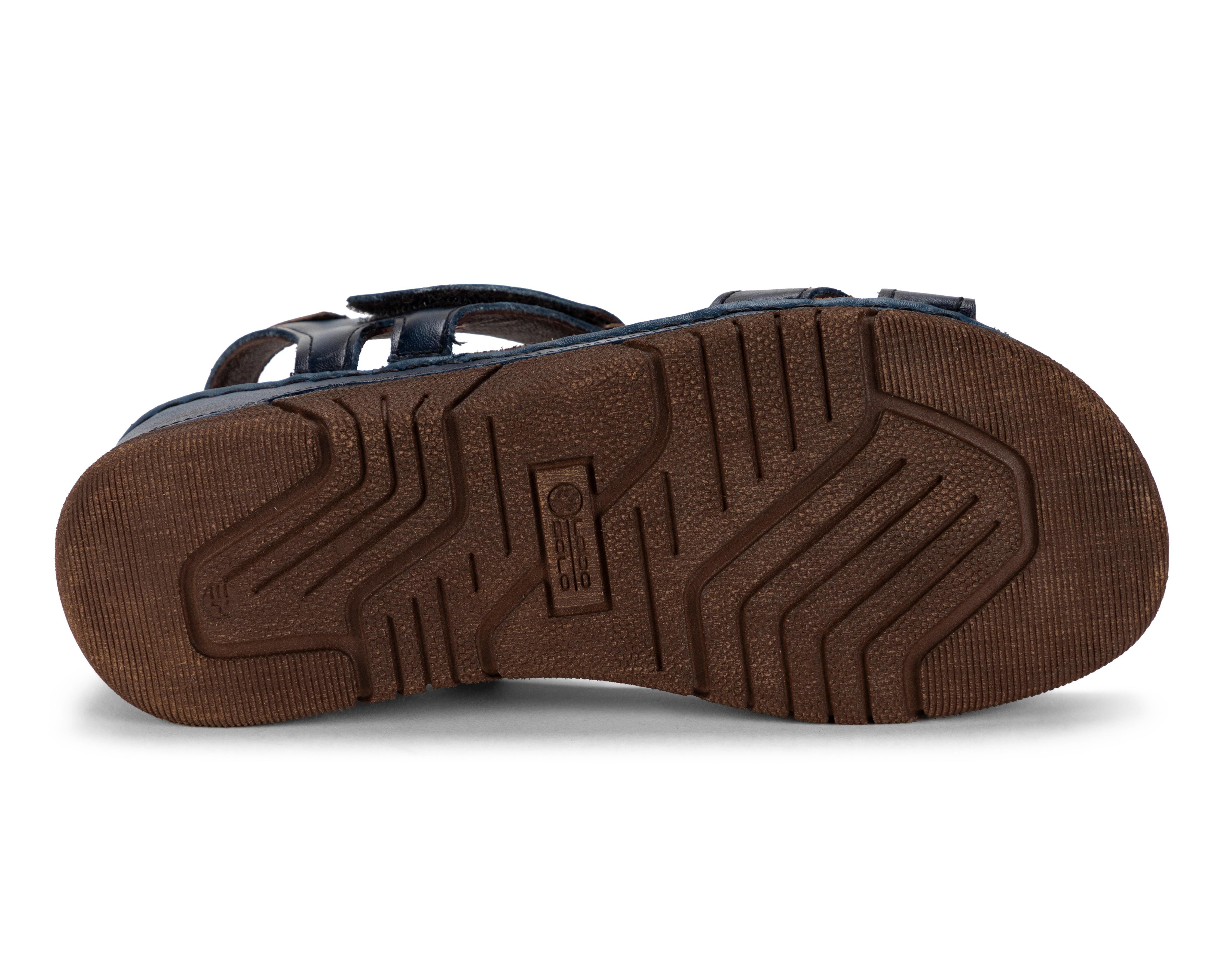 Foto 5 pulgar | Sandalias Confort Lobo Solo de Piel para Mujer