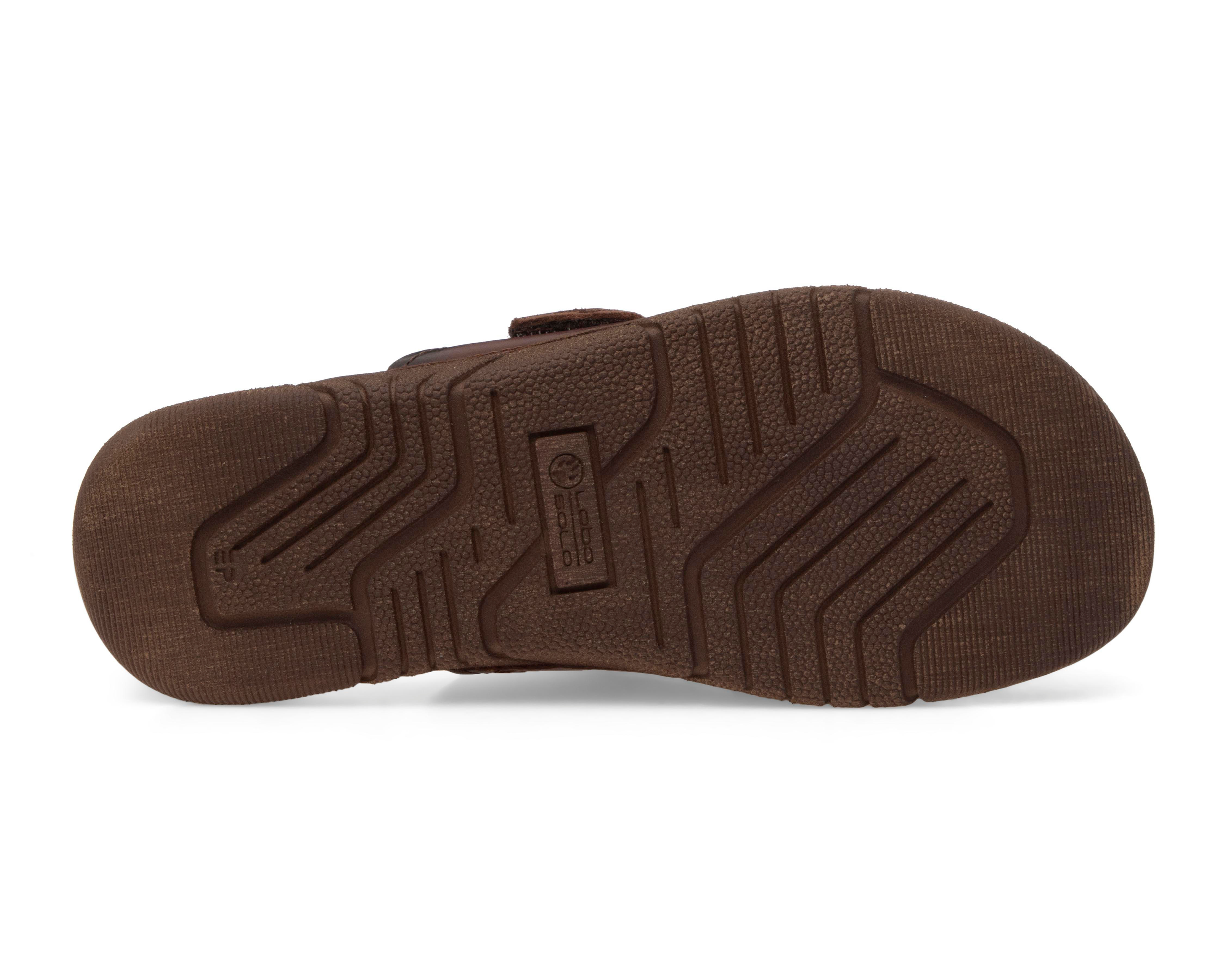 Foto 5 pulgar | Sandalias Confort Lobo Solo de Piel para Mujer