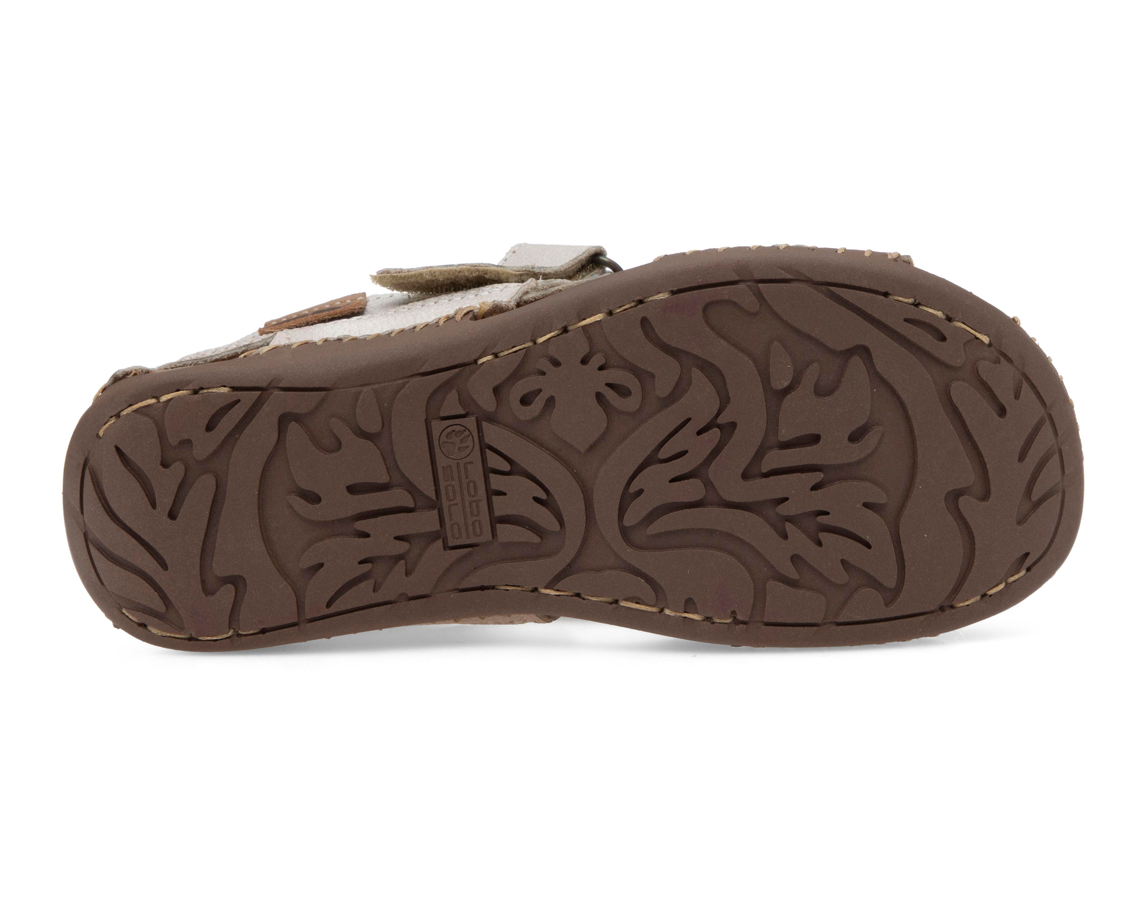 Foto 5 pulgar | Sandalias Confort Lobo Solo de Piel para Mujer