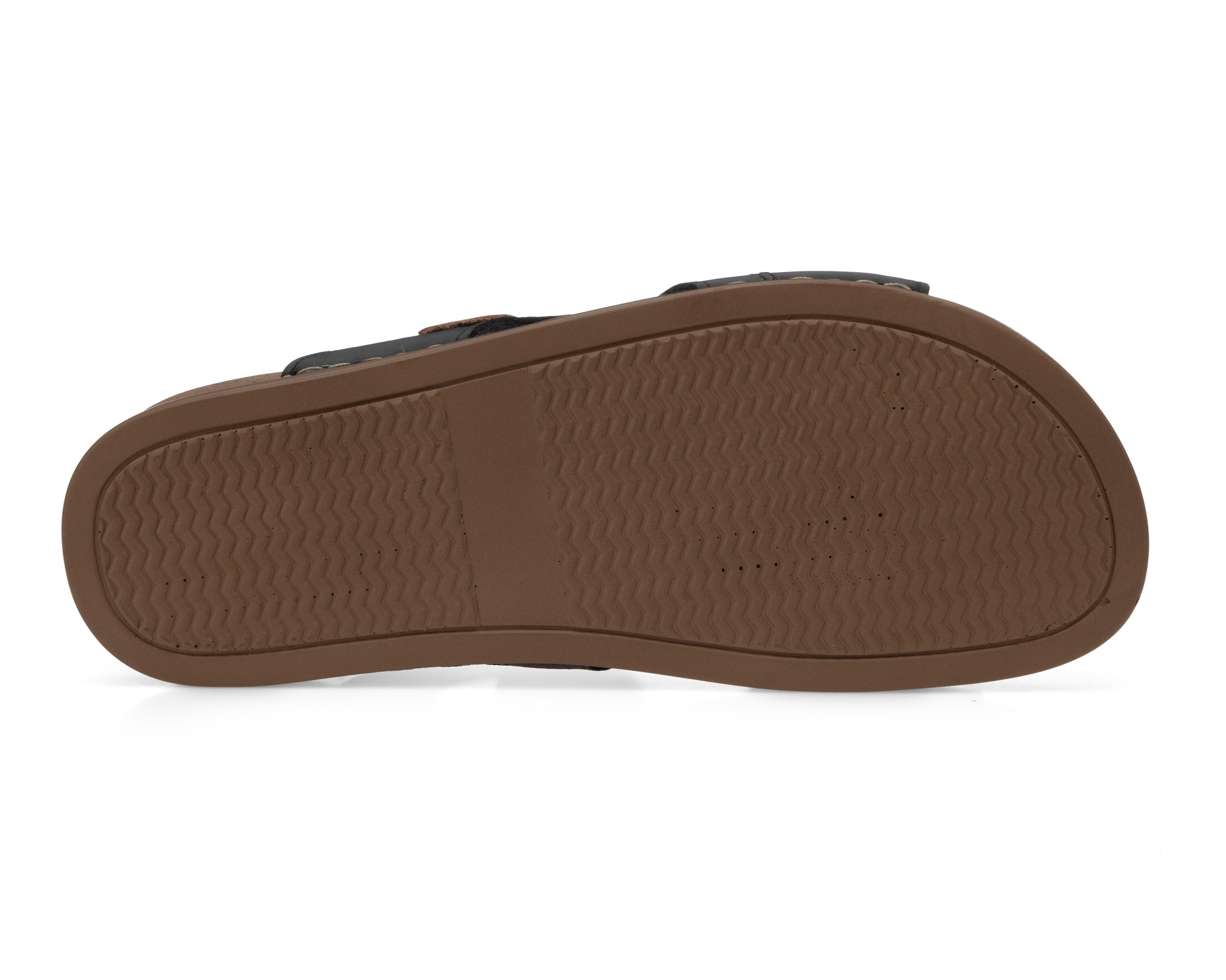 Foto 5 pulgar | Sandalias Confort Lobo Solo de Piel para Mujer
