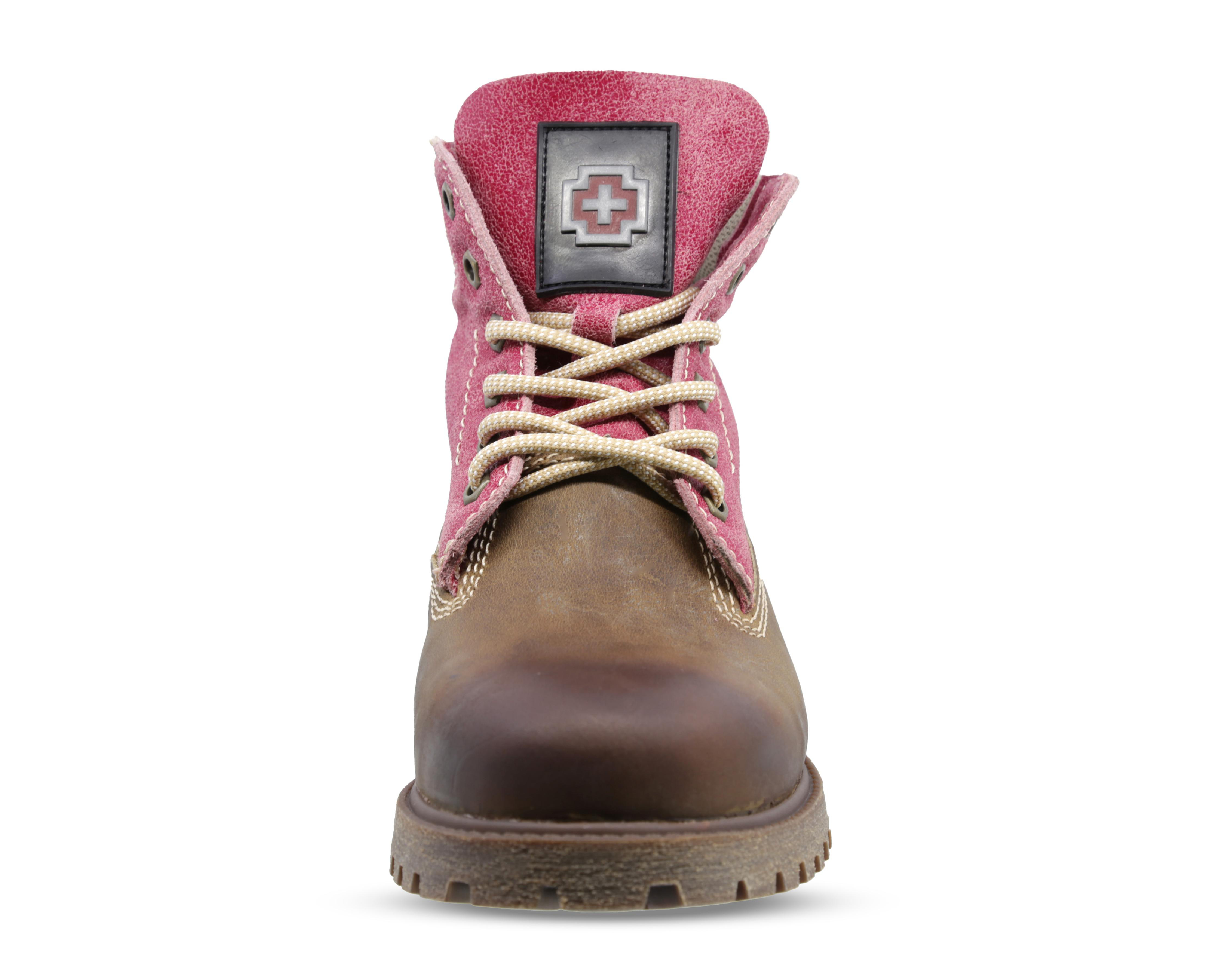 Foto 5 | Botas Urbanas Swissbrand Gadus de Piel para Mujer