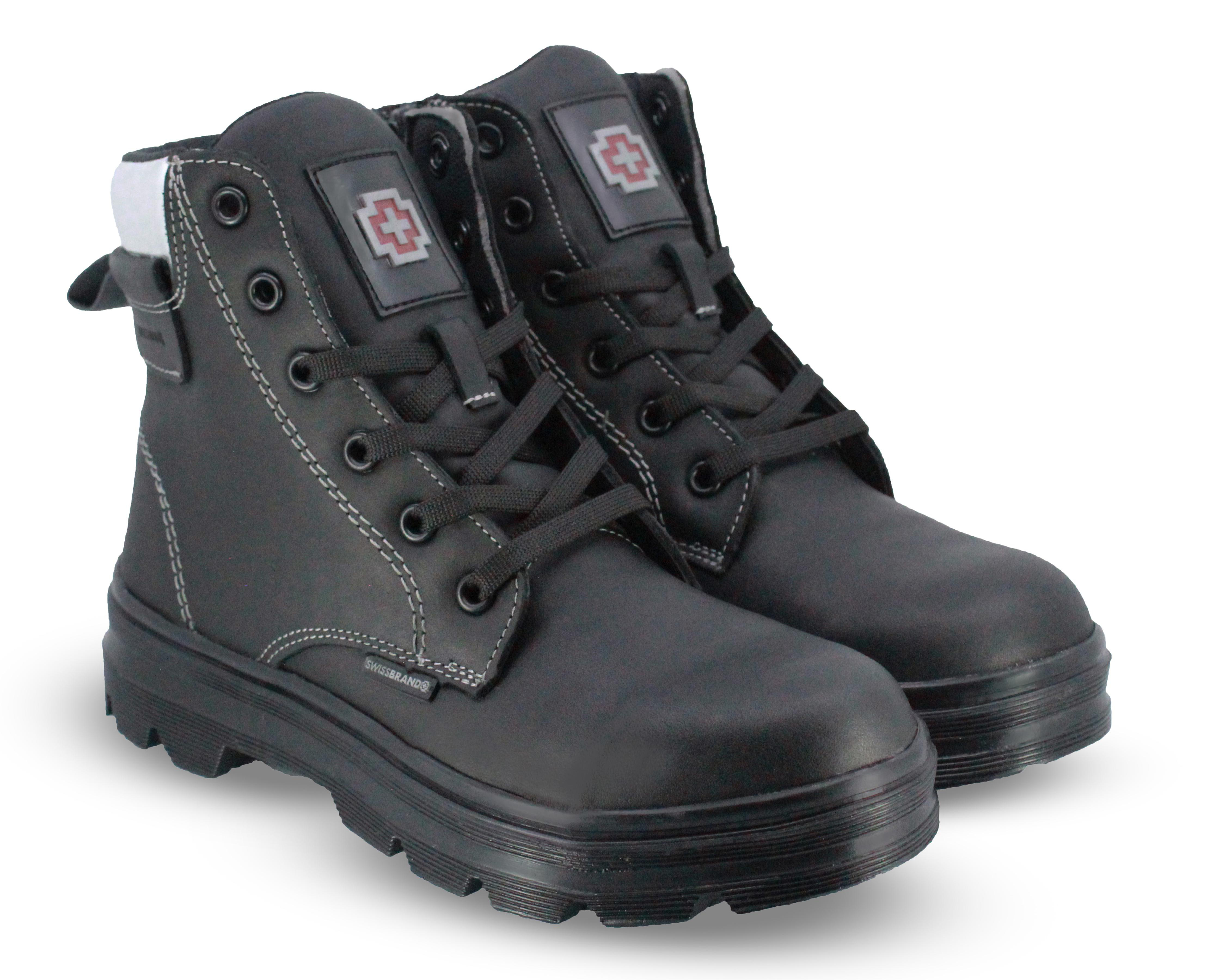 Botas de Trabajo Swissbrand Leeise de Piel para Mujer $1,149