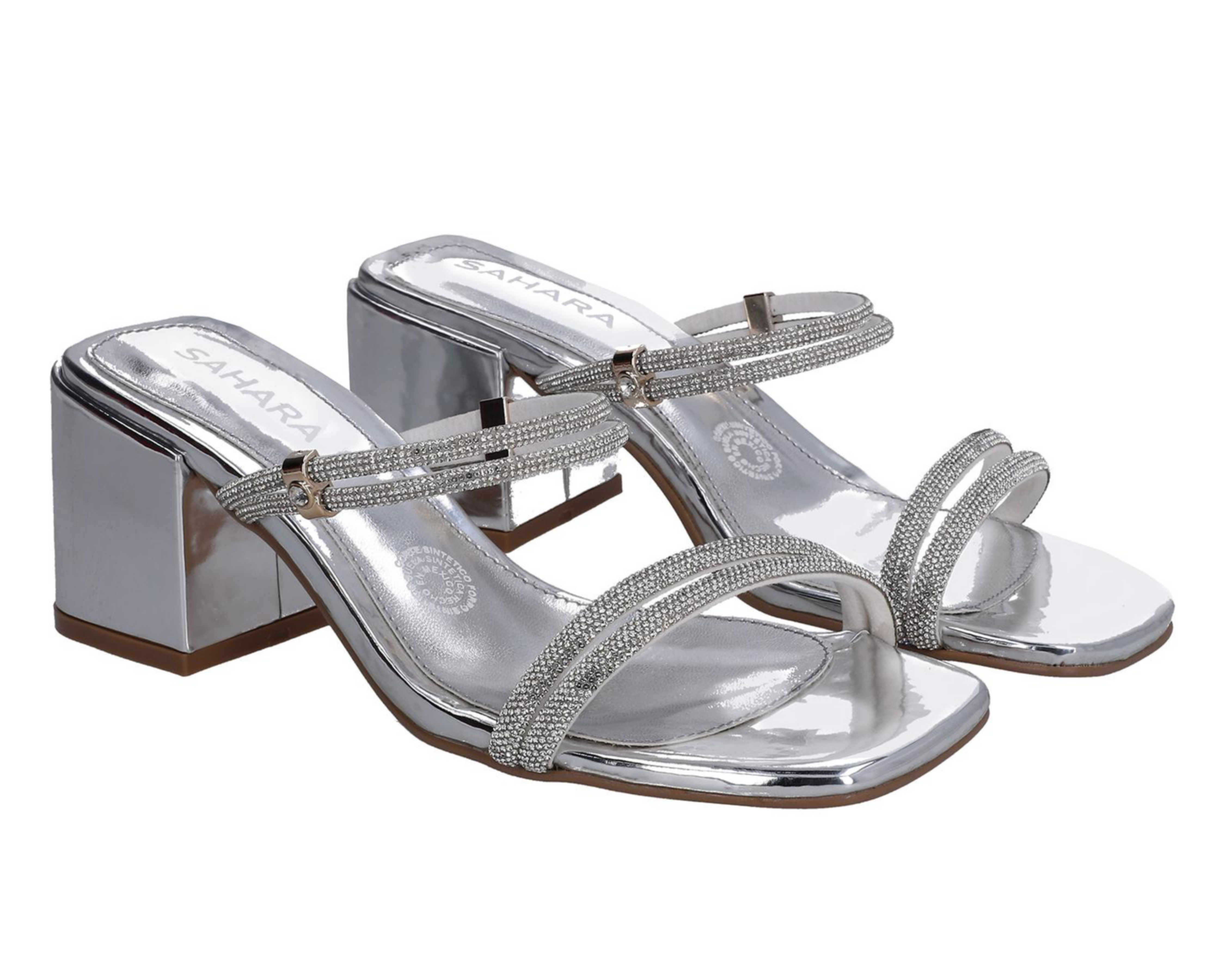 Foto 2 pulgar | Sandalias de Tacón Sahara para Mujer