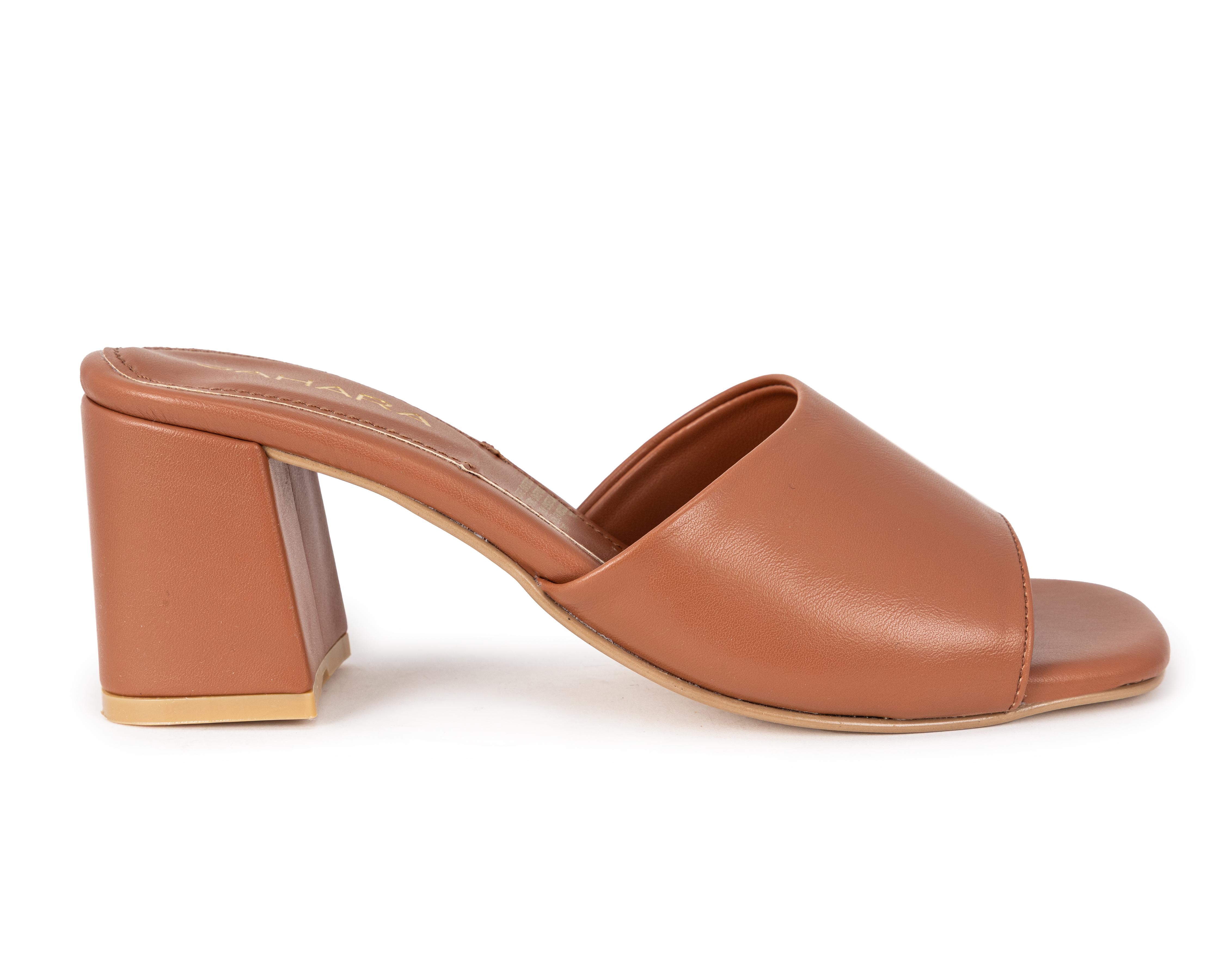 Foto 3 pulgar | Sandalias de Tacón Sahara para Mujer