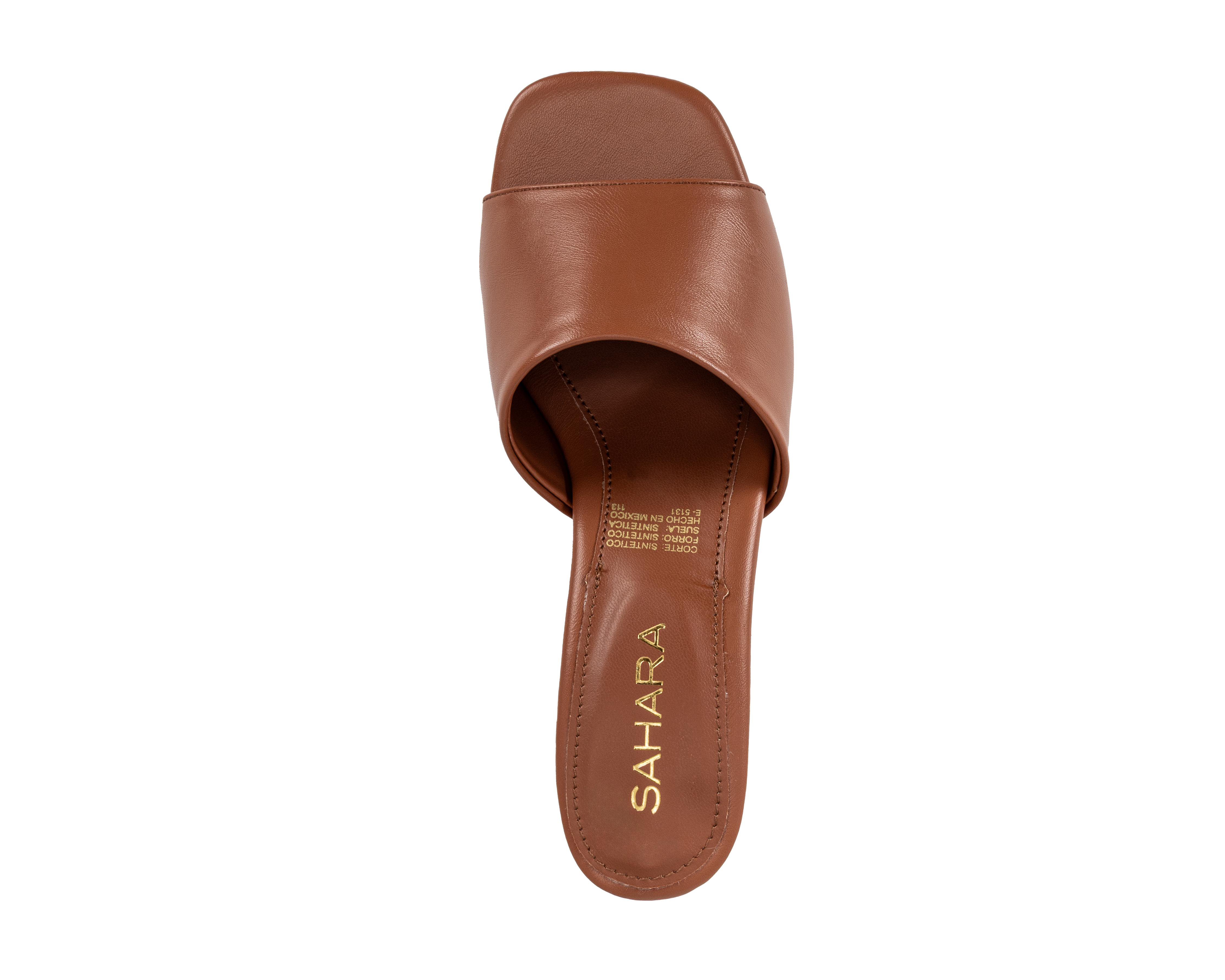 Foto 6 pulgar | Sandalias de Tacón Sahara para Mujer