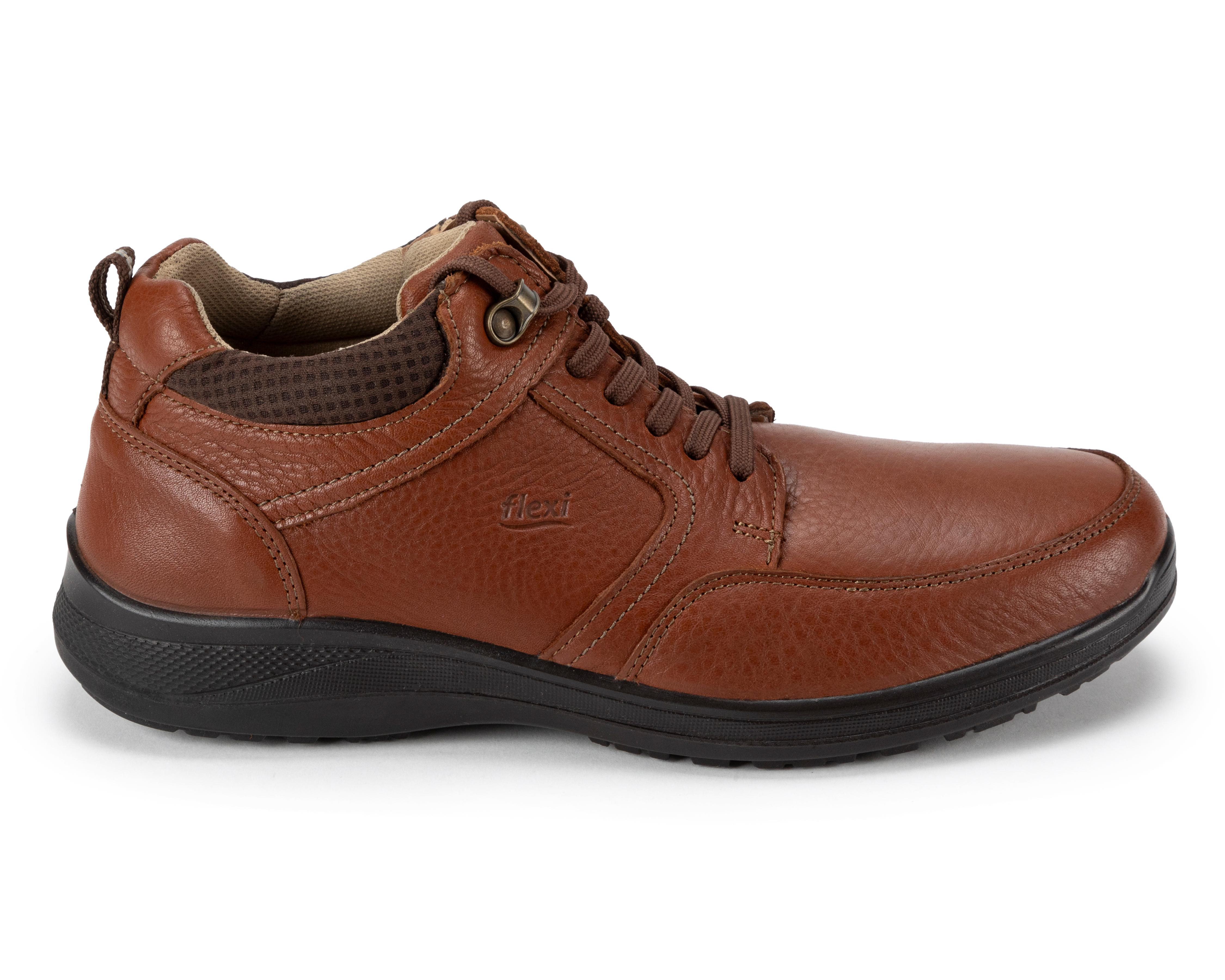 Foto 2 | Botines Confort Flexi de Piel para Hombre