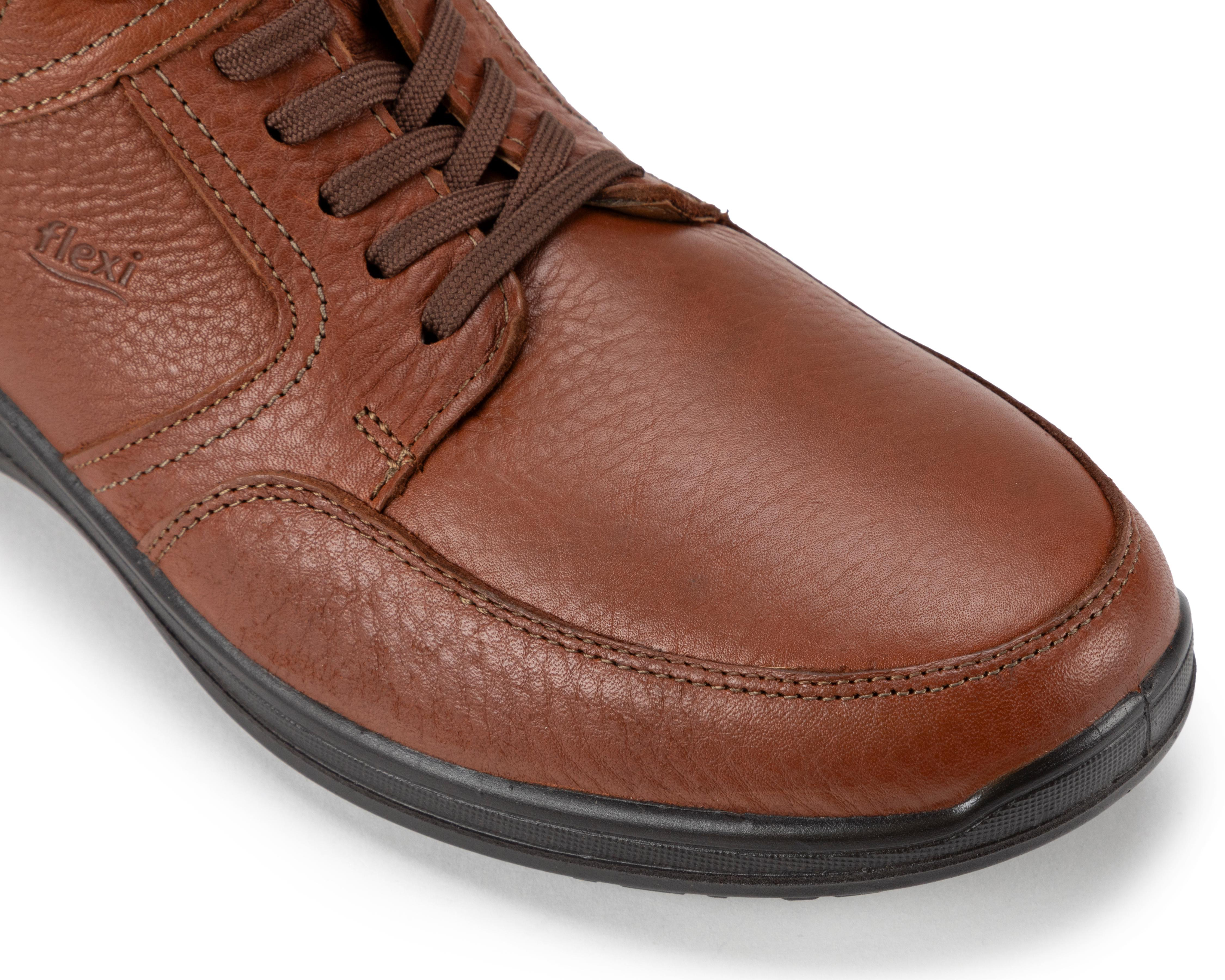 Foto 6 | Botines Confort Flexi de Piel para Hombre