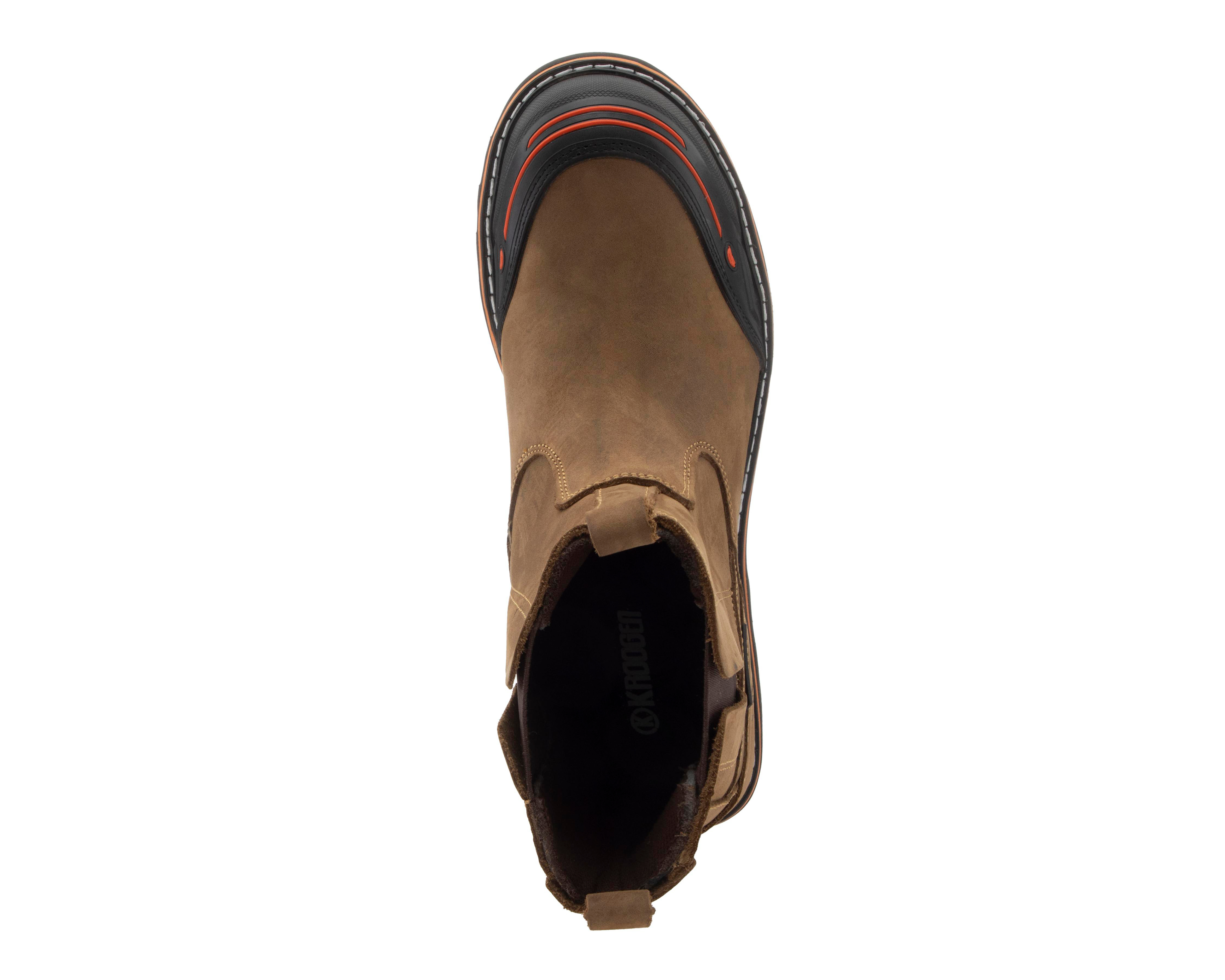 Foto 6 pulgar | Botas de Trabajo Kroogen de Piel para Hombre