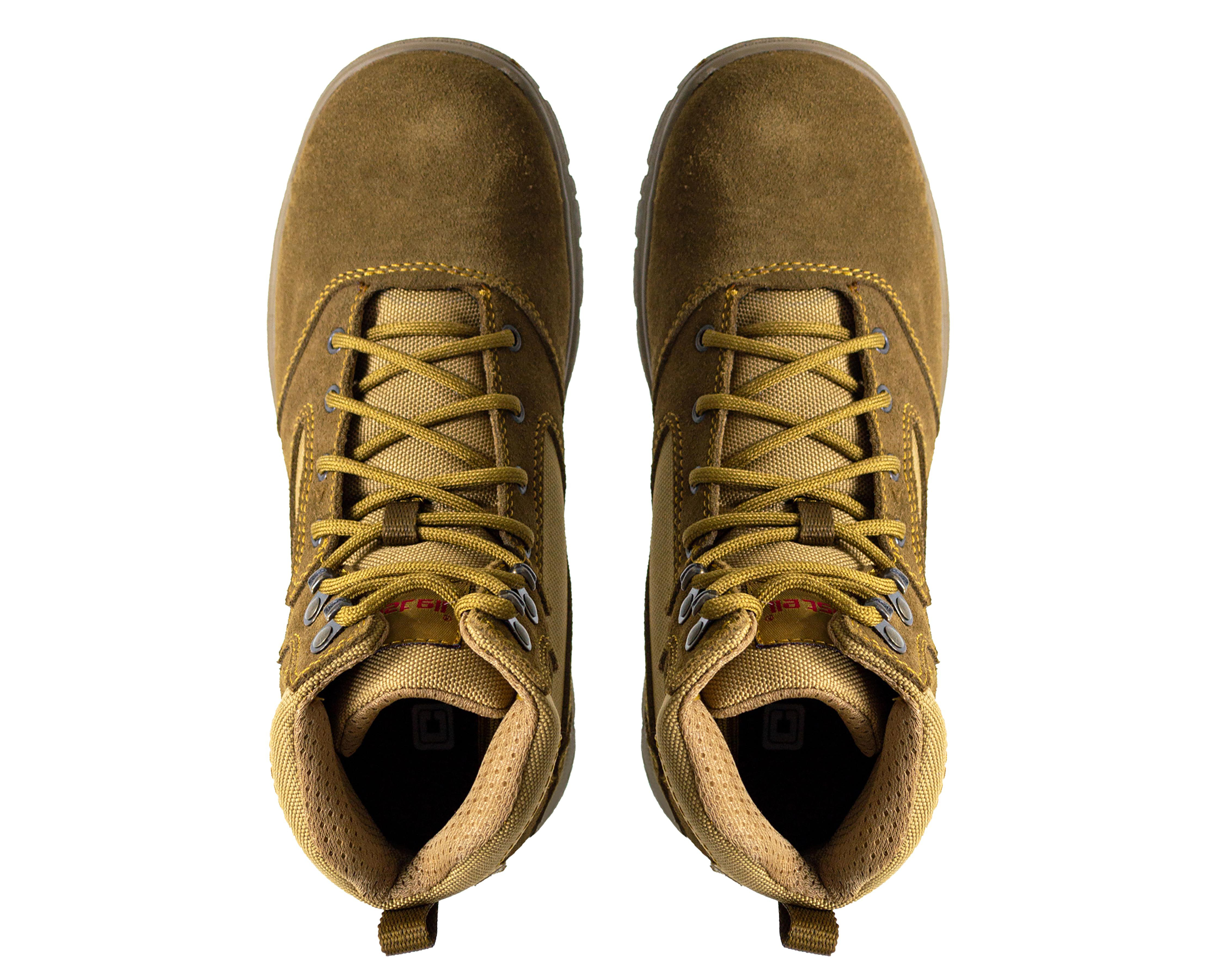 Foto 4 pulgar | Botas de Trabajo Omar Castel de Piel para Hombre
