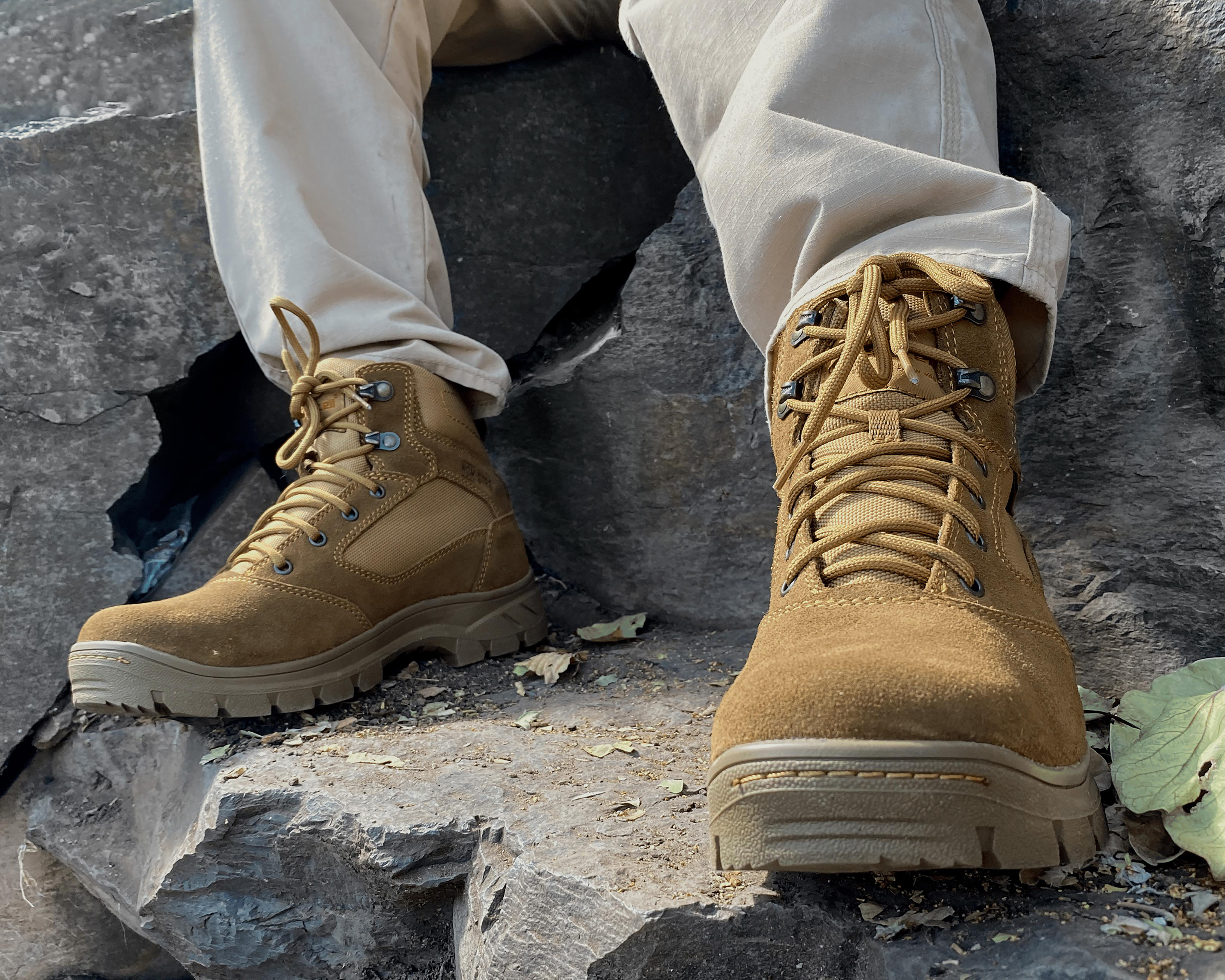 Foto 7 | Botas de Trabajo Omar Castel de Piel para Hombre