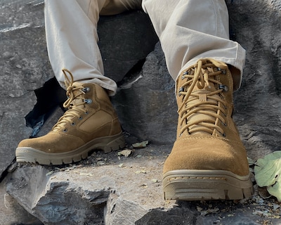 Foto 7 | Botas de Trabajo Omar Castel de Piel para Hombre