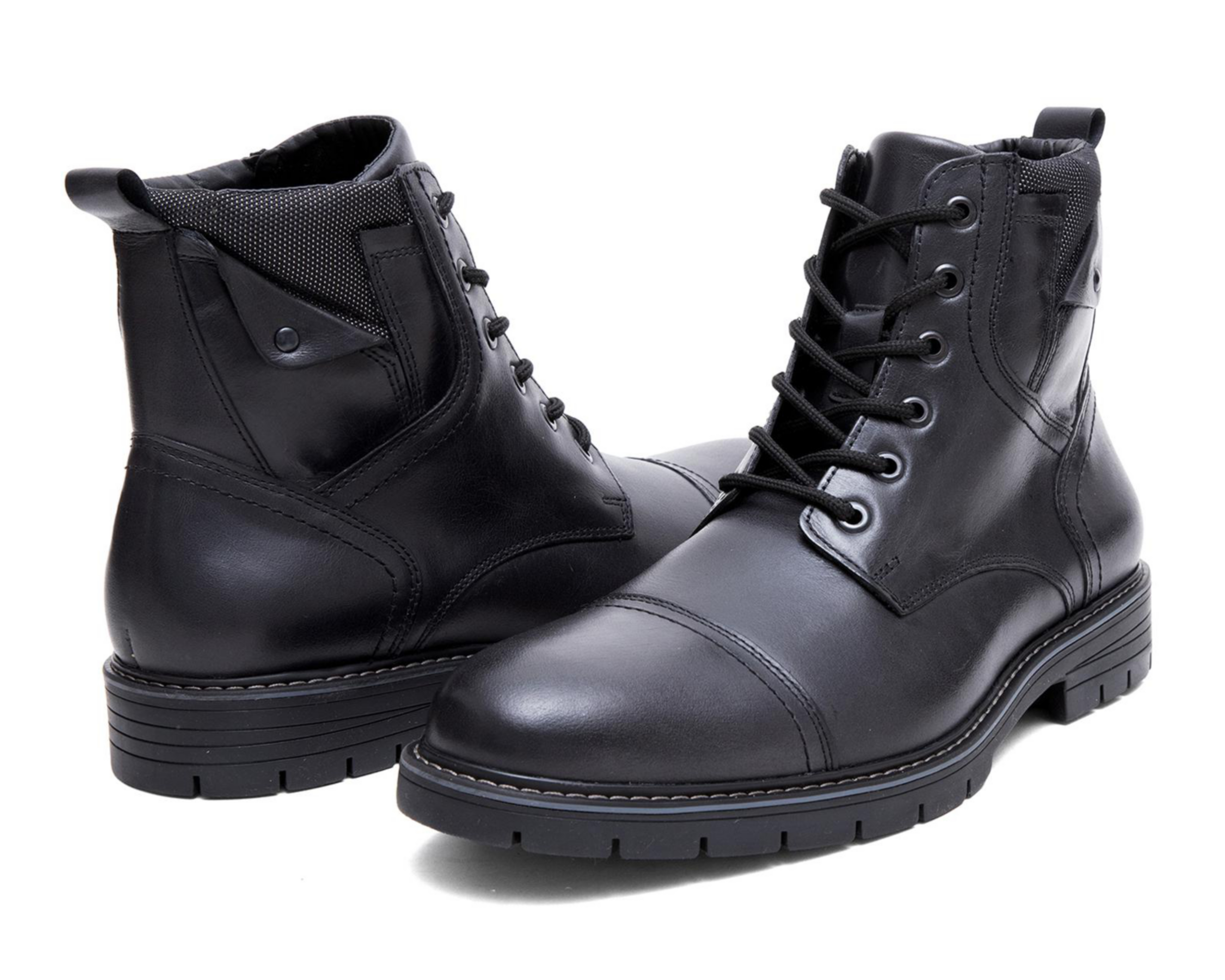 Foto 1 | Botas Casuales Christian Gallery de Piel para Hombre