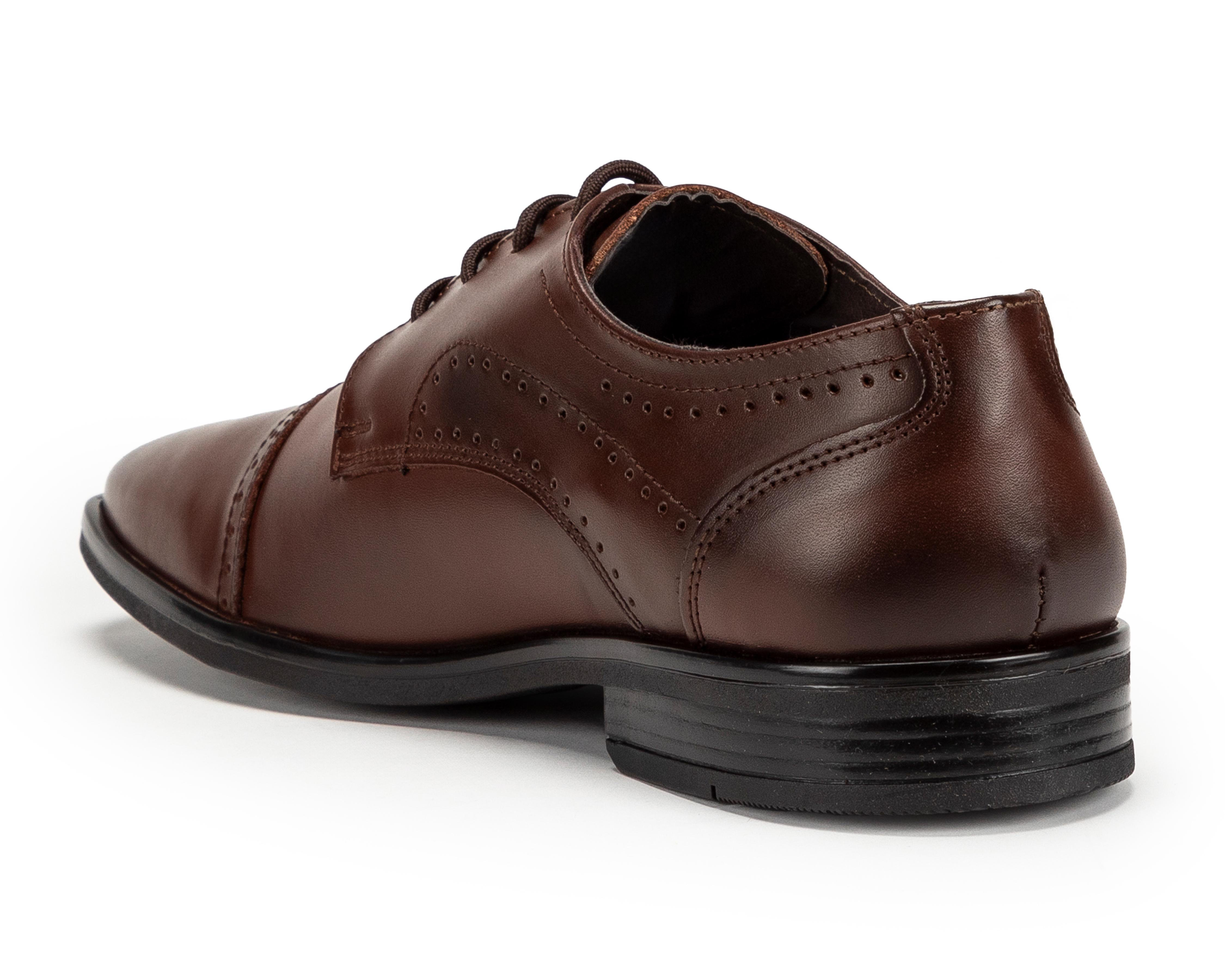 Foto 4 pulgar | Zapatos de Vestir Christian Gallery de Piel para Hombre