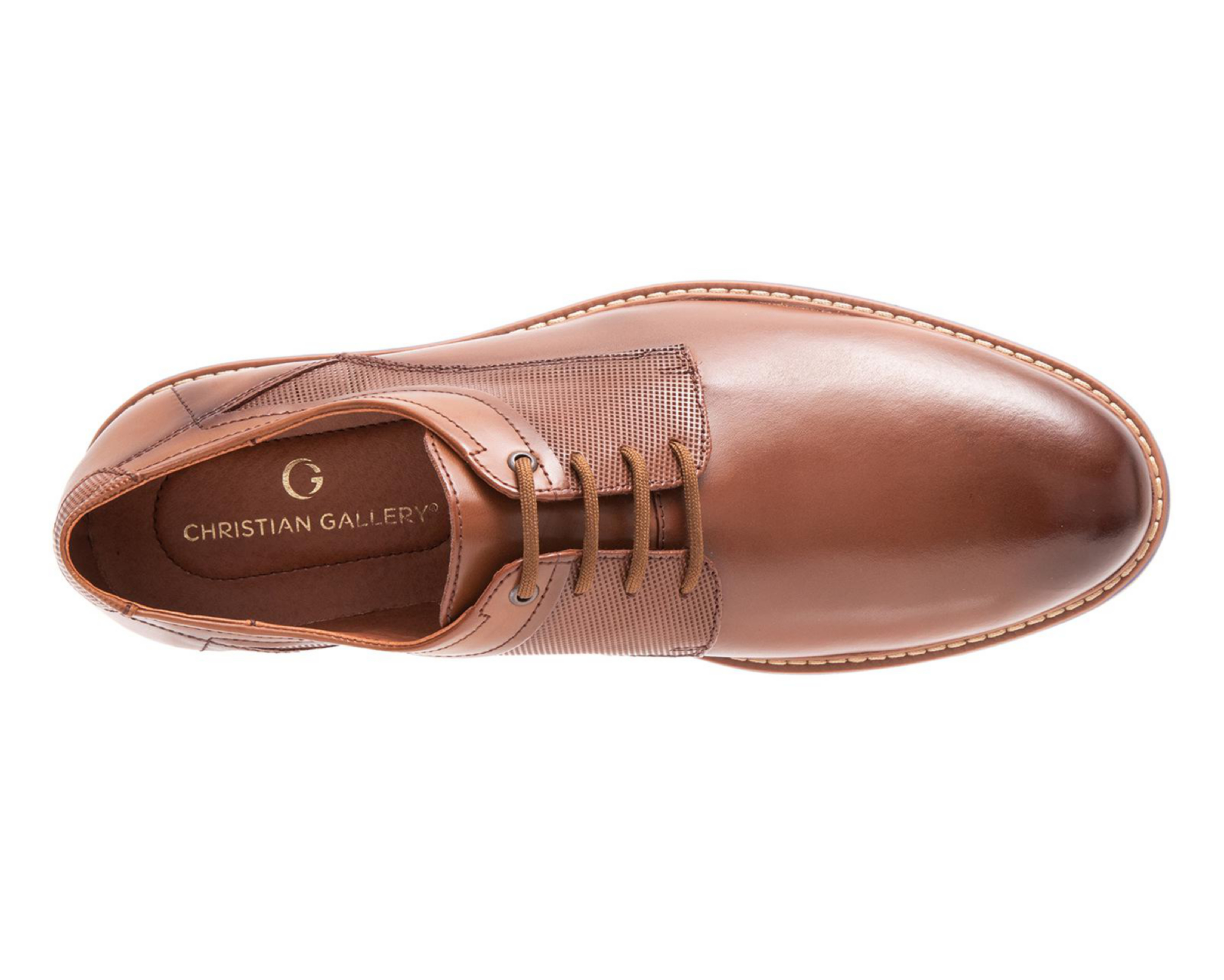 Foto 5 pulgar | Zapatos Casuales Christian Gallery de Piel para Hombre
