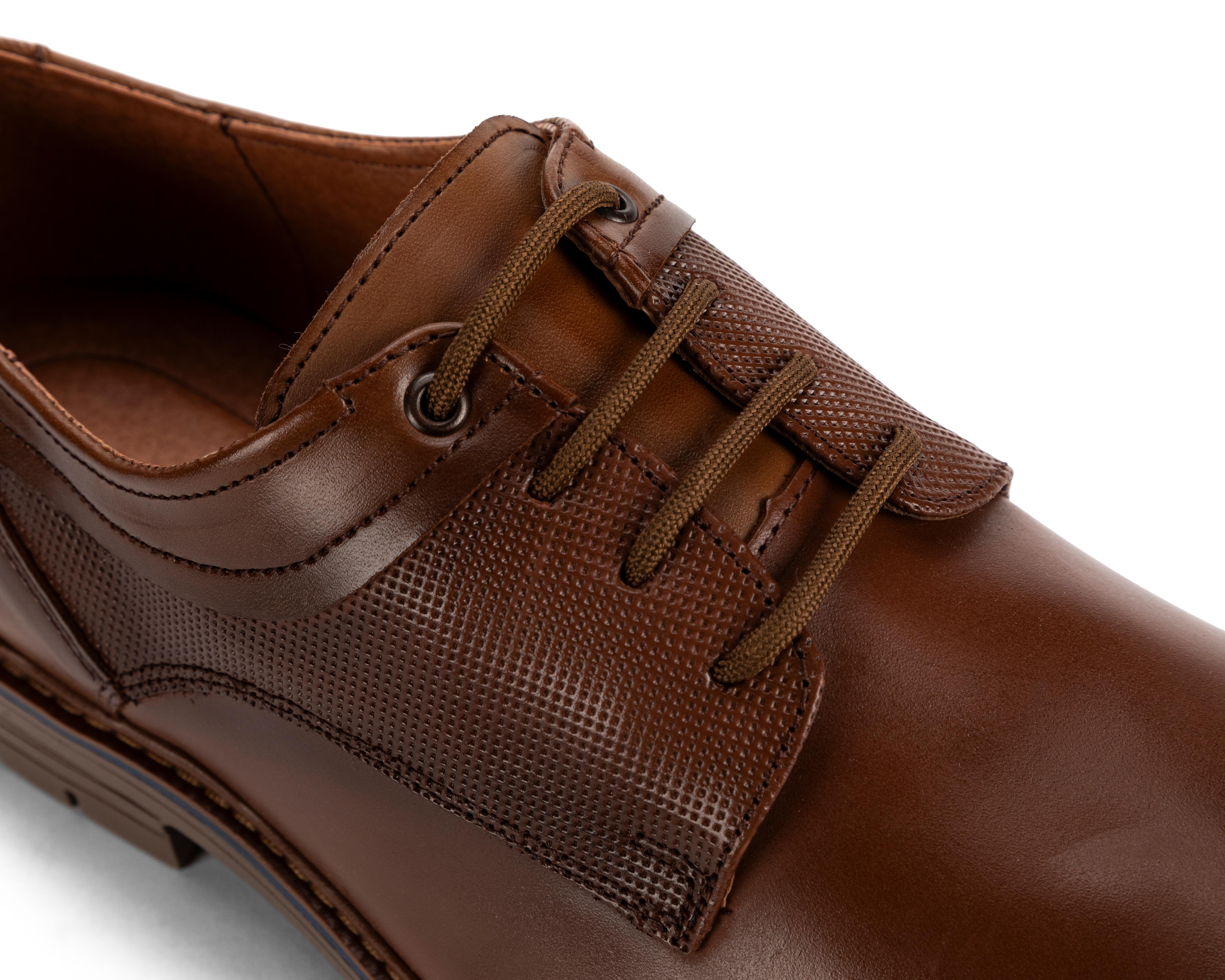 Foto 6 | Zapatos Casuales Christian Gallery de Piel para Hombre