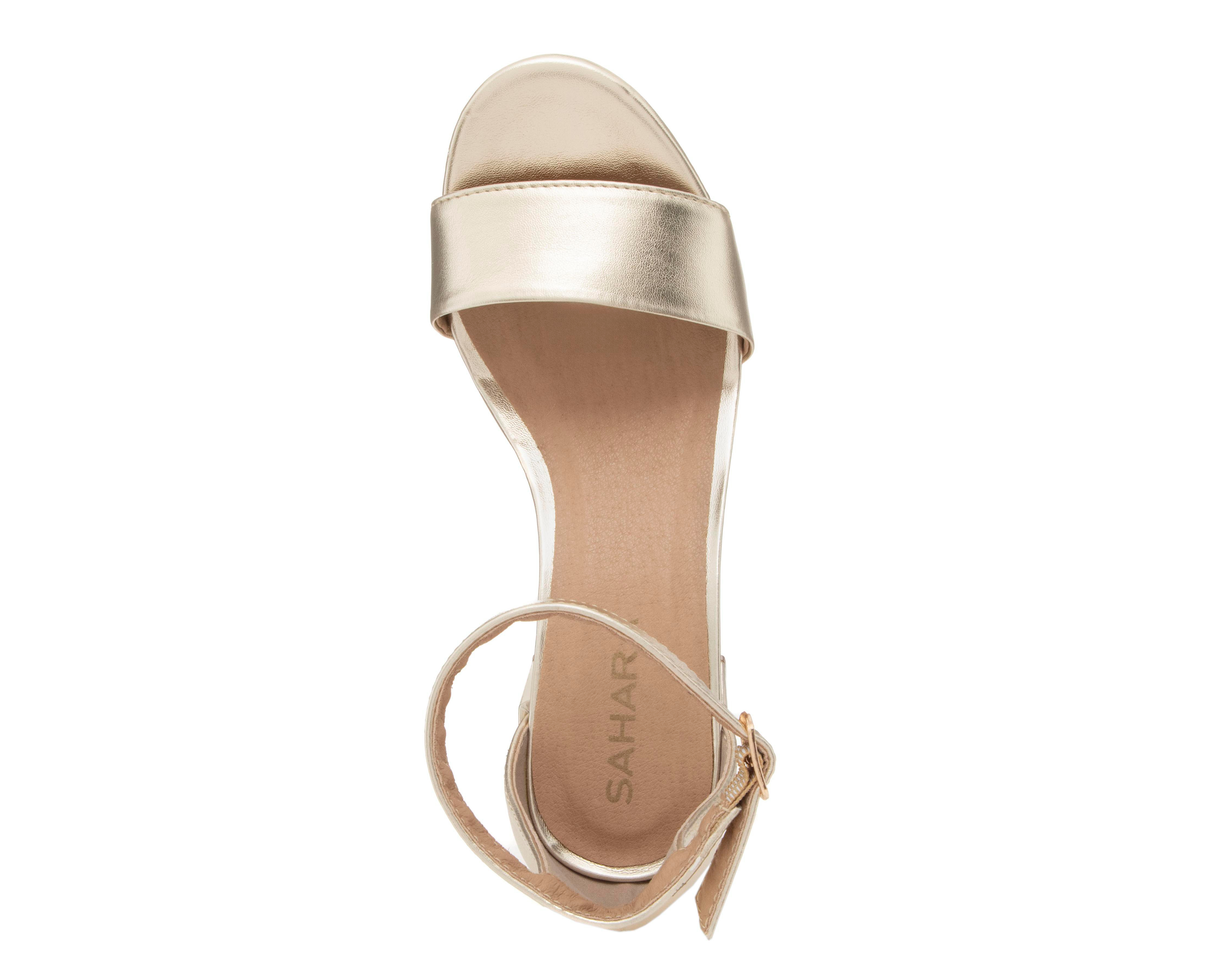 Foto 6 pulgar | Sandalias de Tacón Sahara para Mujer