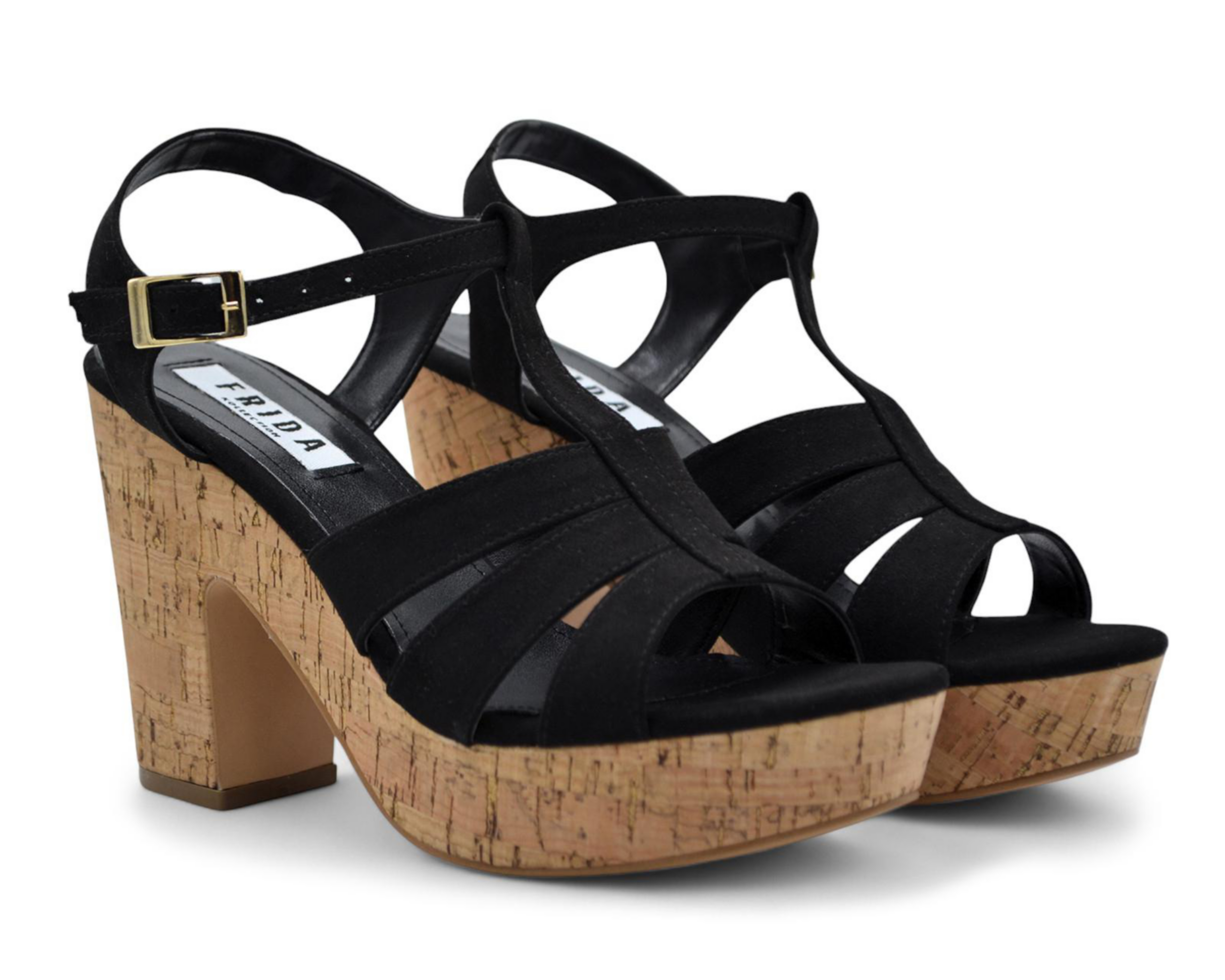 Foto 2 pulgar | Sandalias de Tacón Frida Kollection para Mujer
