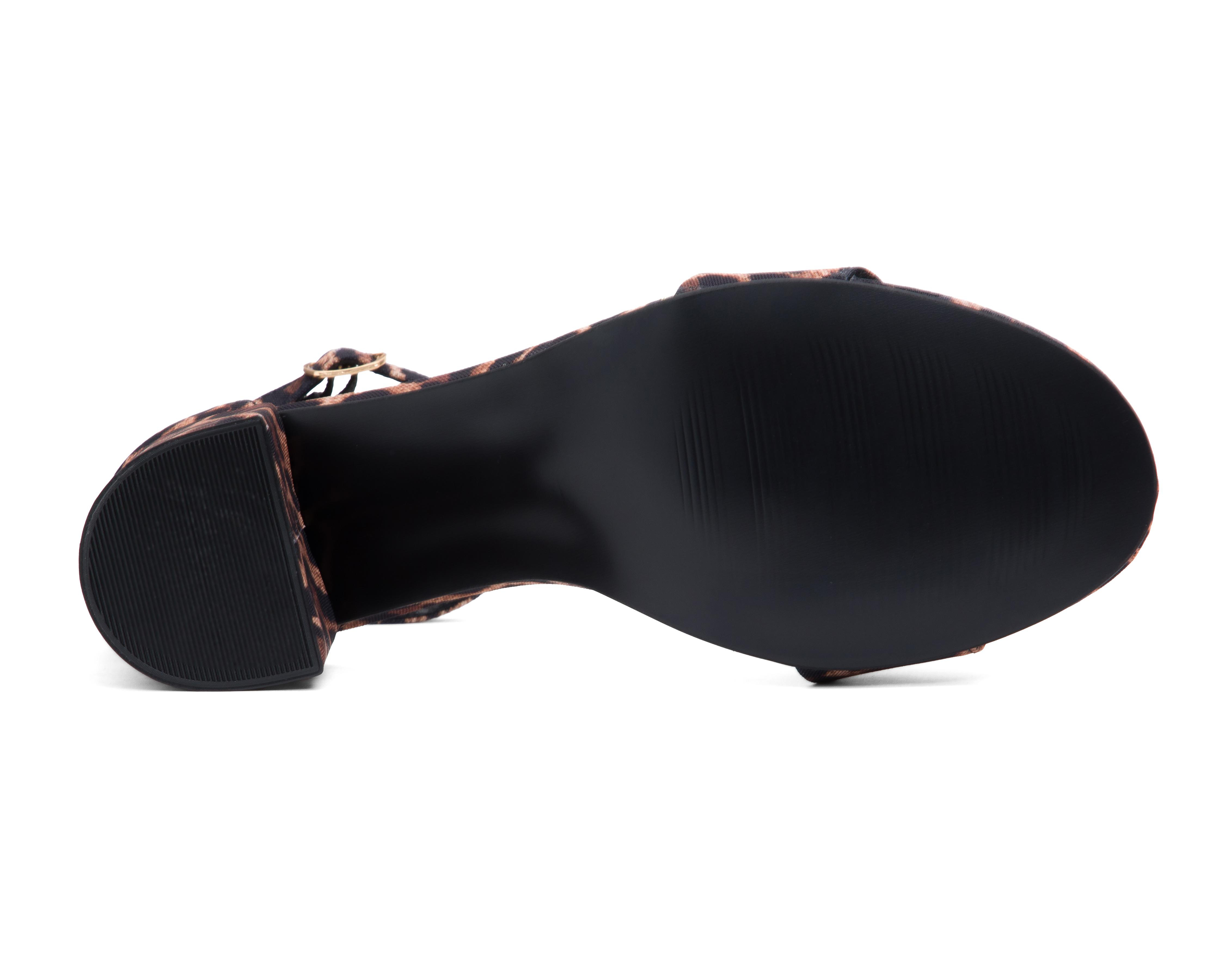 Foto 5 pulgar | Sandalias de Tacón Sahara para Mujer