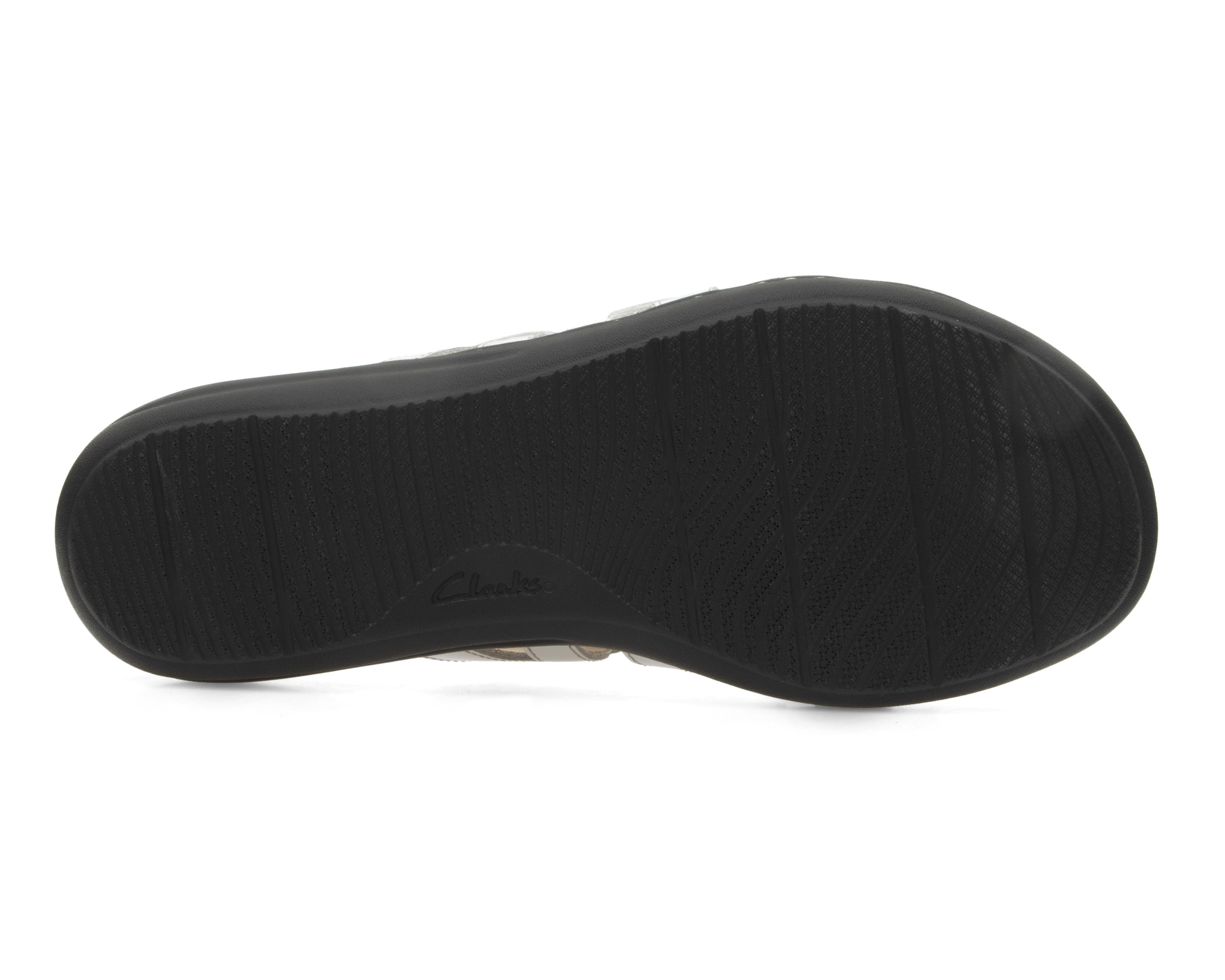 Foto 5 pulgar | Sandalias Confort Clarks de Piel para Mujer